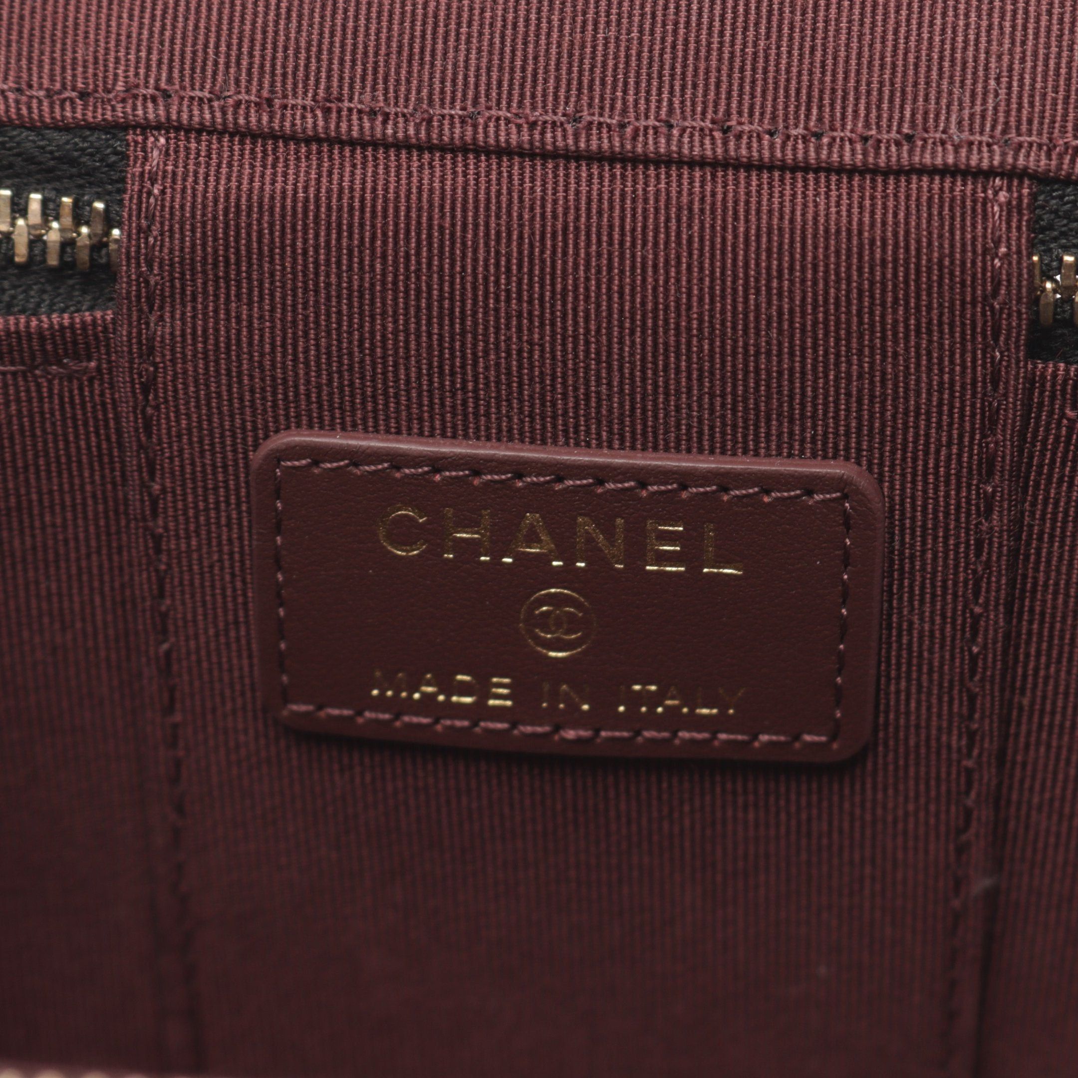 Chanel Chanel Mini Vanity Case Chain Shoulder Bag Caviar Skin Black Gold Hardware Size ONE SIZE - 4 Thumbnail