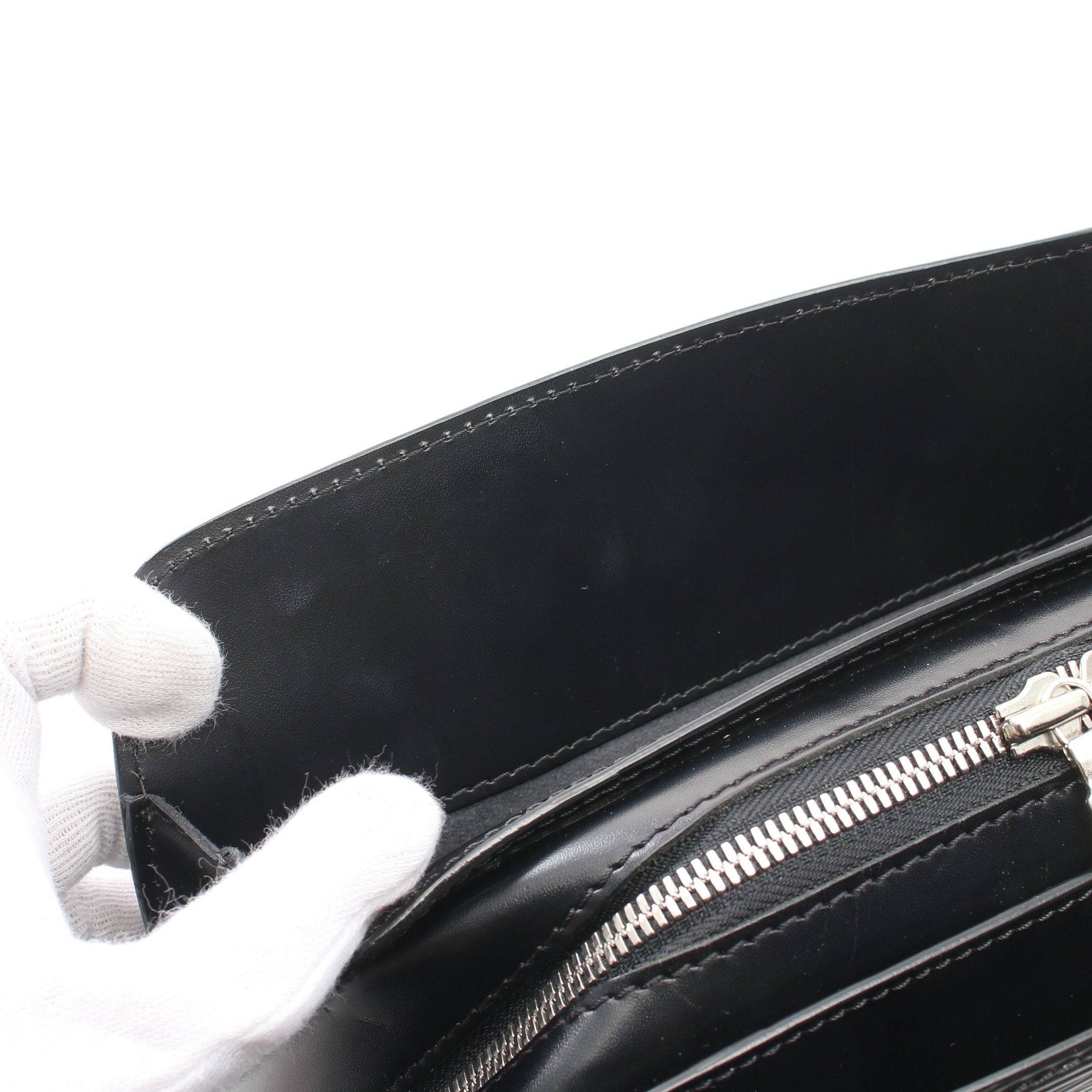 Louis Vuitton Louis Vuitton Pont Neuf Epi Noir Handbag Leather Black Size ONE SIZE - 10 Thumbnail