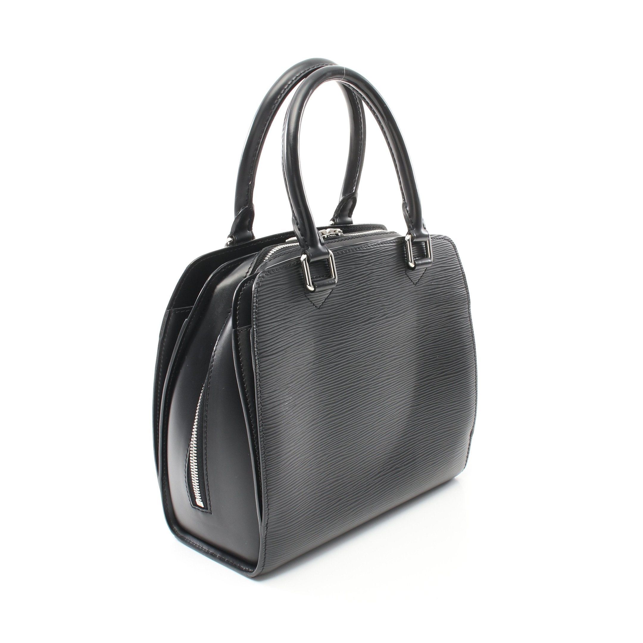Louis Vuitton Louis Vuitton Pont Neuf Epi Noir Handbag Leather Black Size ONE SIZE - 2 Thumbnail