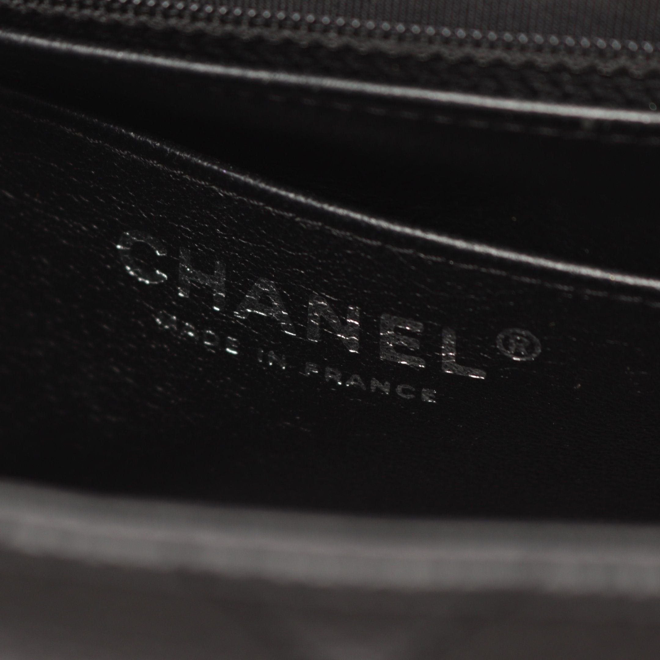 Chanel Chanel Mini Matelasse Chain Shoulder Bag Caviar Skin Black Silver Hardware Size ONE SIZE - 4 Thumbnail