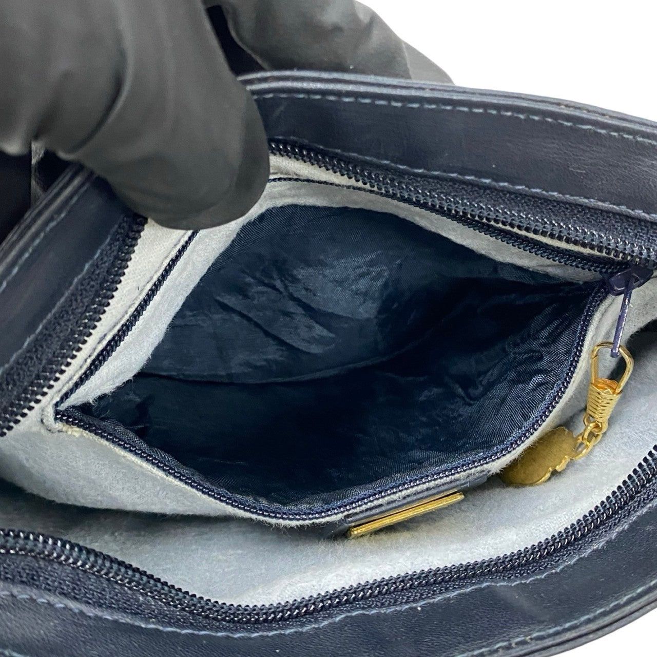 Gucci Gucci Shoulder Bag Blue Leather Size ONE SIZE - 9 Thumbnail