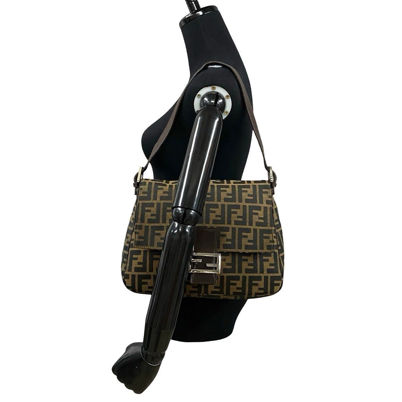 Fendi Fendi Shoulder Bag Black Leather Size ONE SIZE - 2 Thumbnail