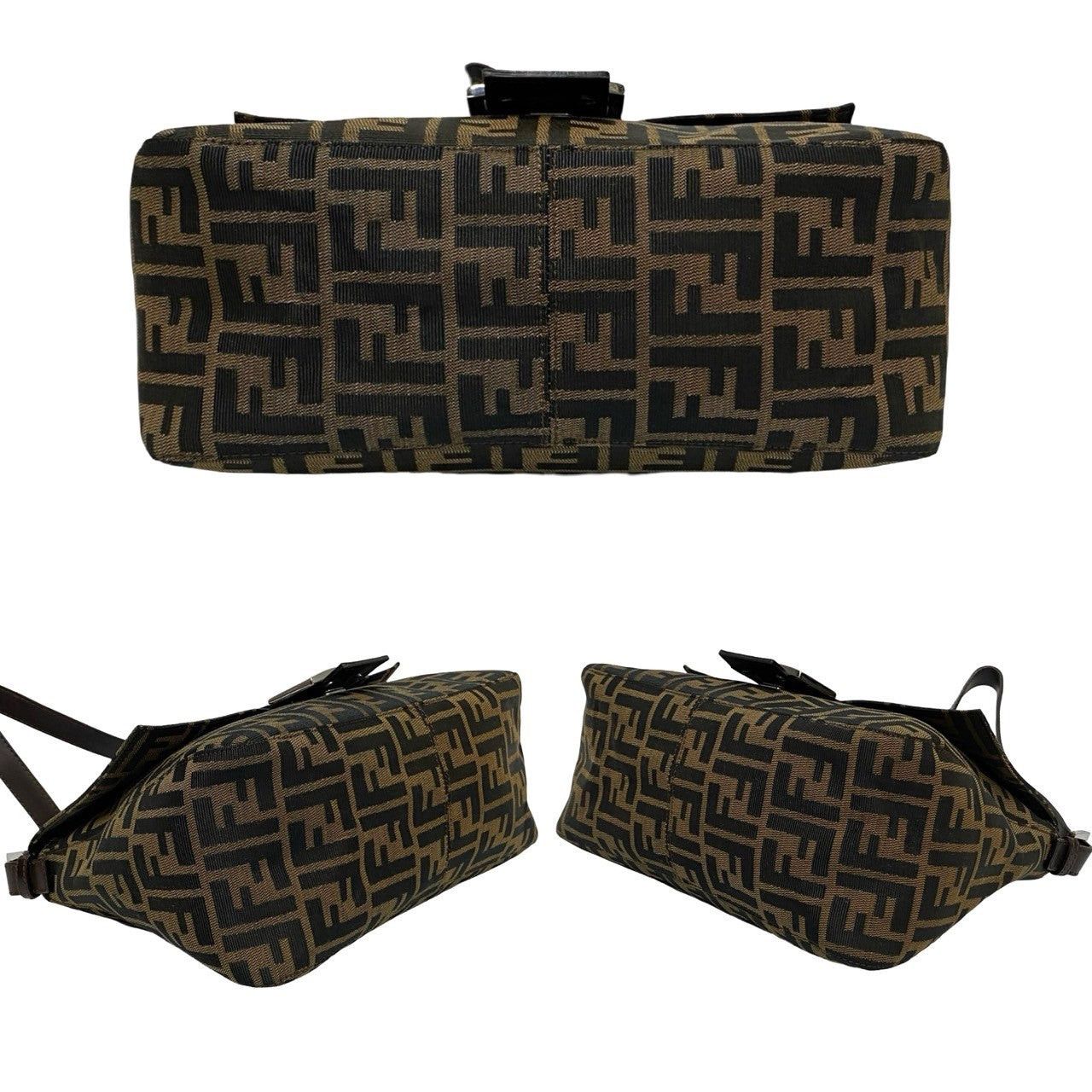Fendi Fendi Shoulder Bag Black Leather Size ONE SIZE - 6 Thumbnail