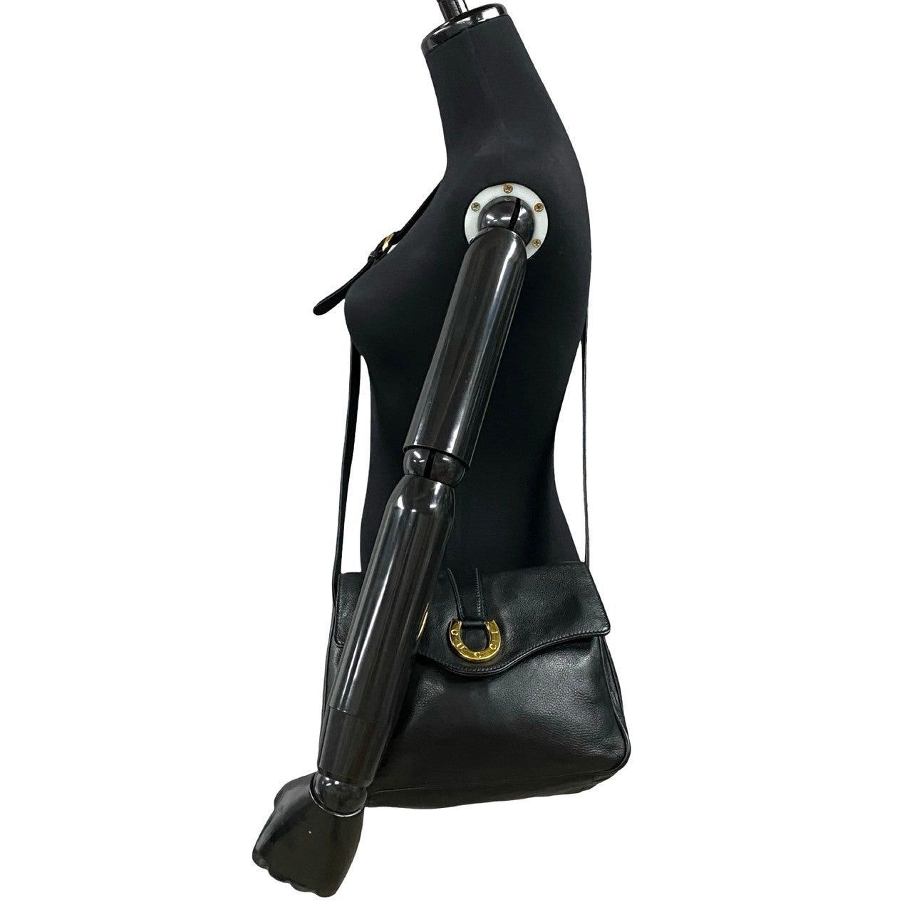 Gucci Gucci Shoulder Bag Black Leather Size ONE SIZE - 2 Thumbnail