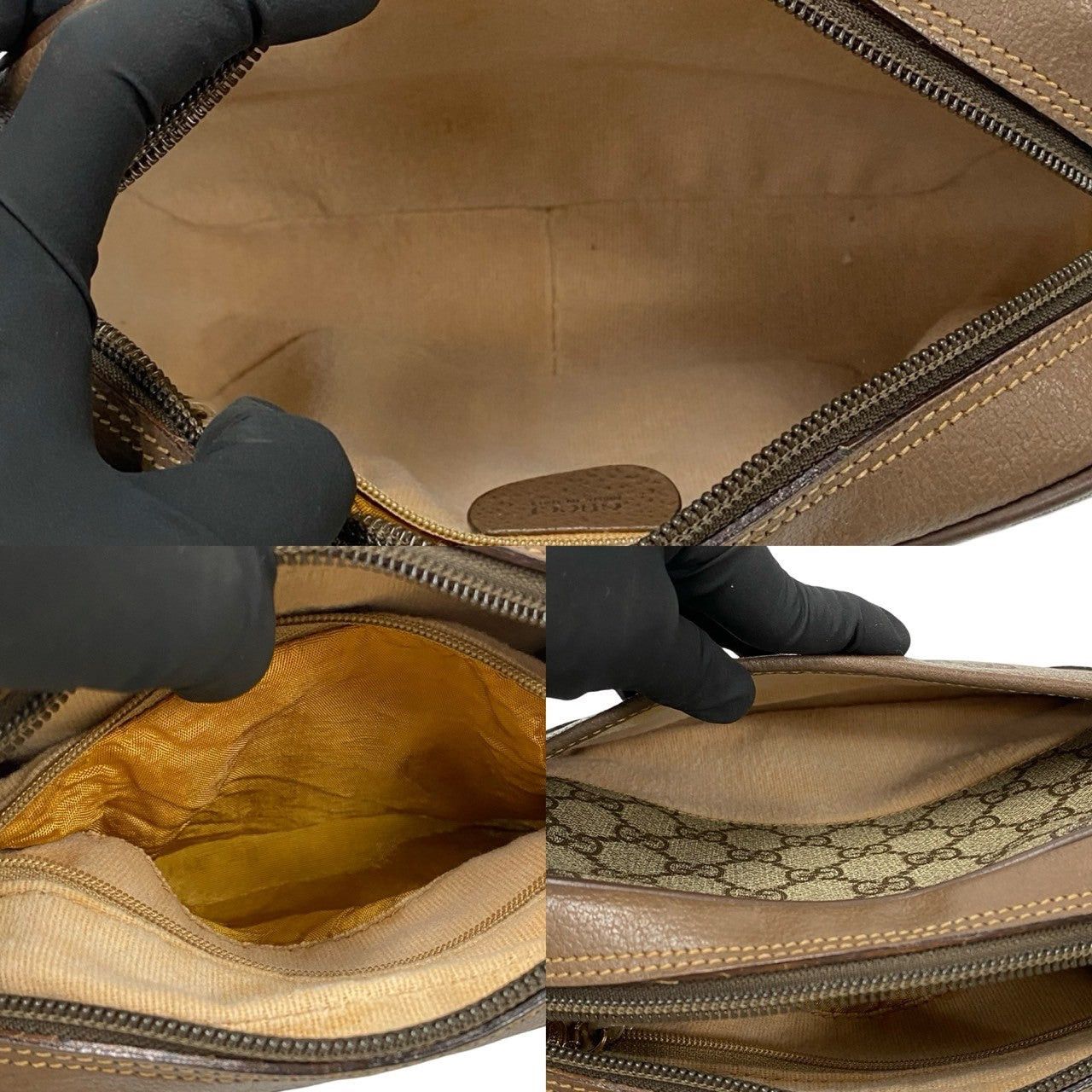 Gucci Gucci Shoulder Bag Brown Leather Size ONE SIZE - 8 Thumbnail