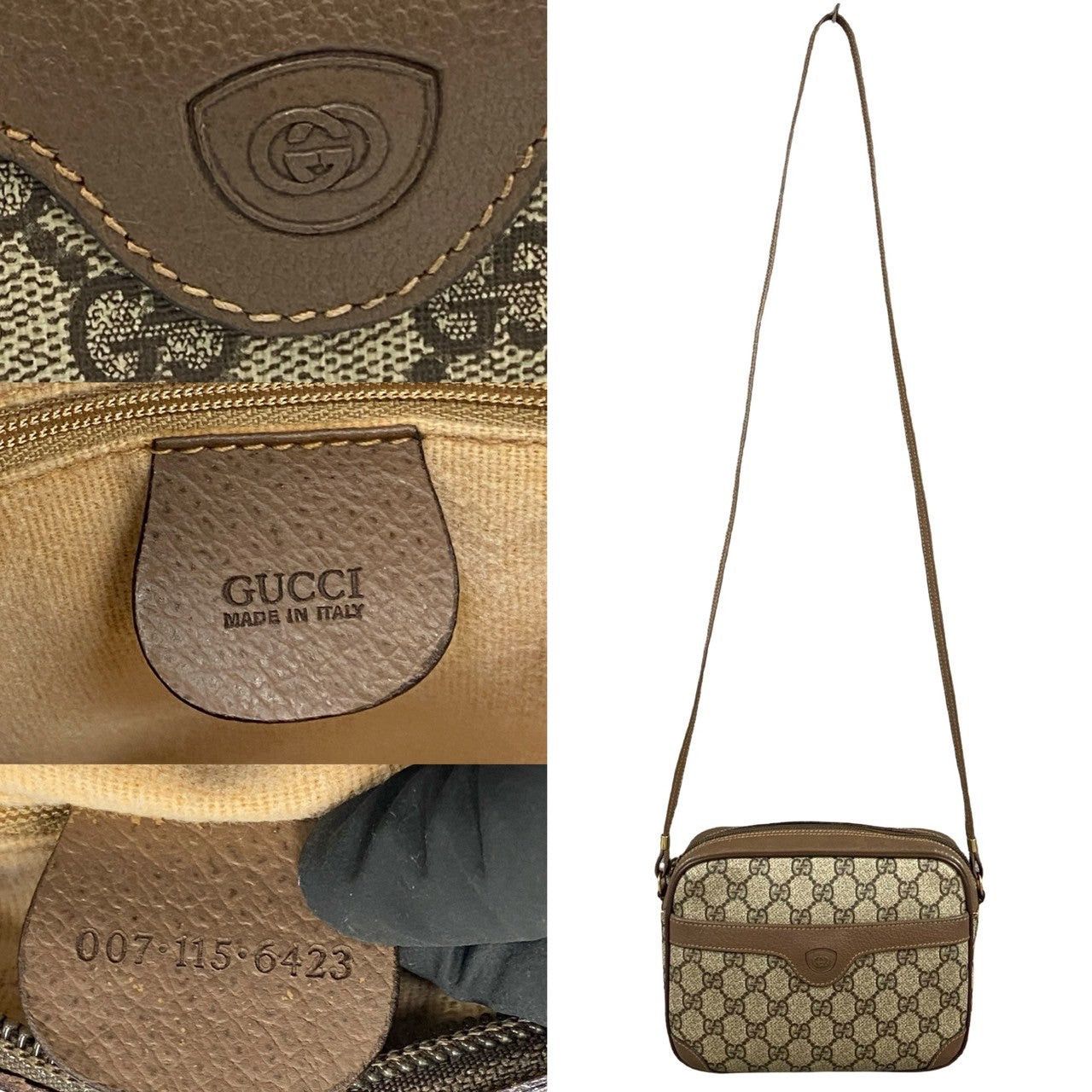 Gucci Gucci Shoulder Bag Brown Leather Size ONE SIZE - 3 Thumbnail