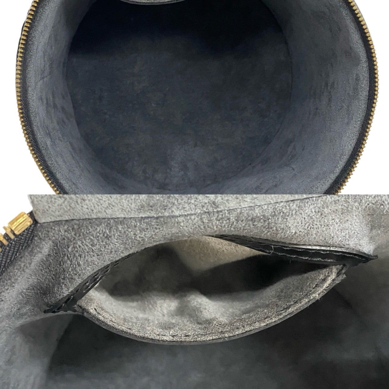 Louis Vuitton Louis Vuitton Handbag Black Leather Size ONE SIZE - 9 Thumbnail