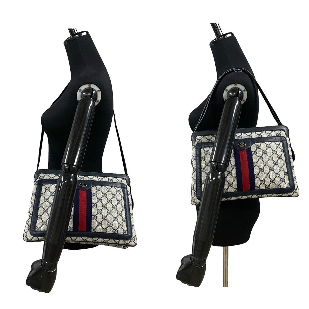 Gucci Gucci Shoulder Bag Blue Pvc Size ONE SIZE - 2 Thumbnail