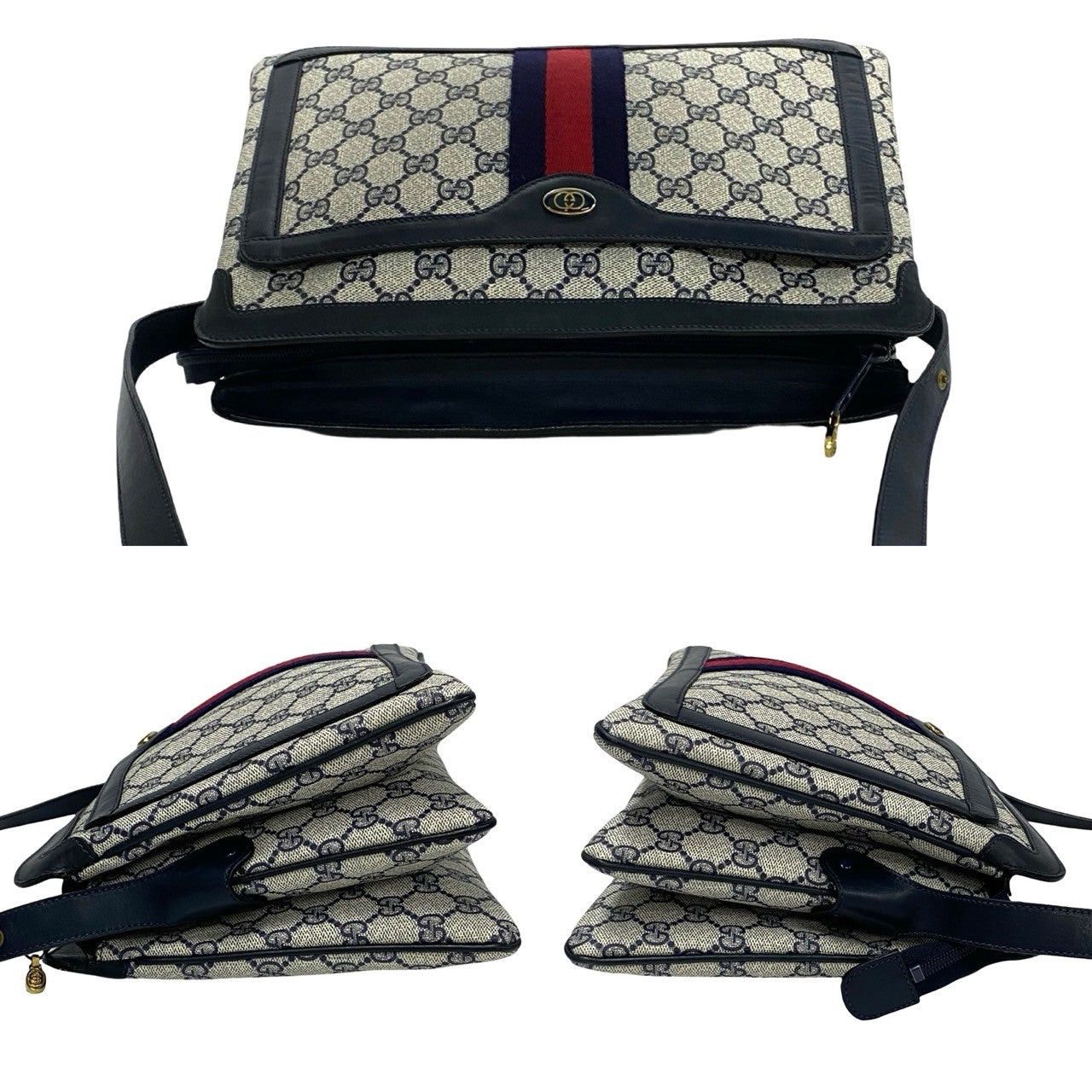 Gucci Gucci Shoulder Bag Blue Pvc Size ONE SIZE - 5 Thumbnail