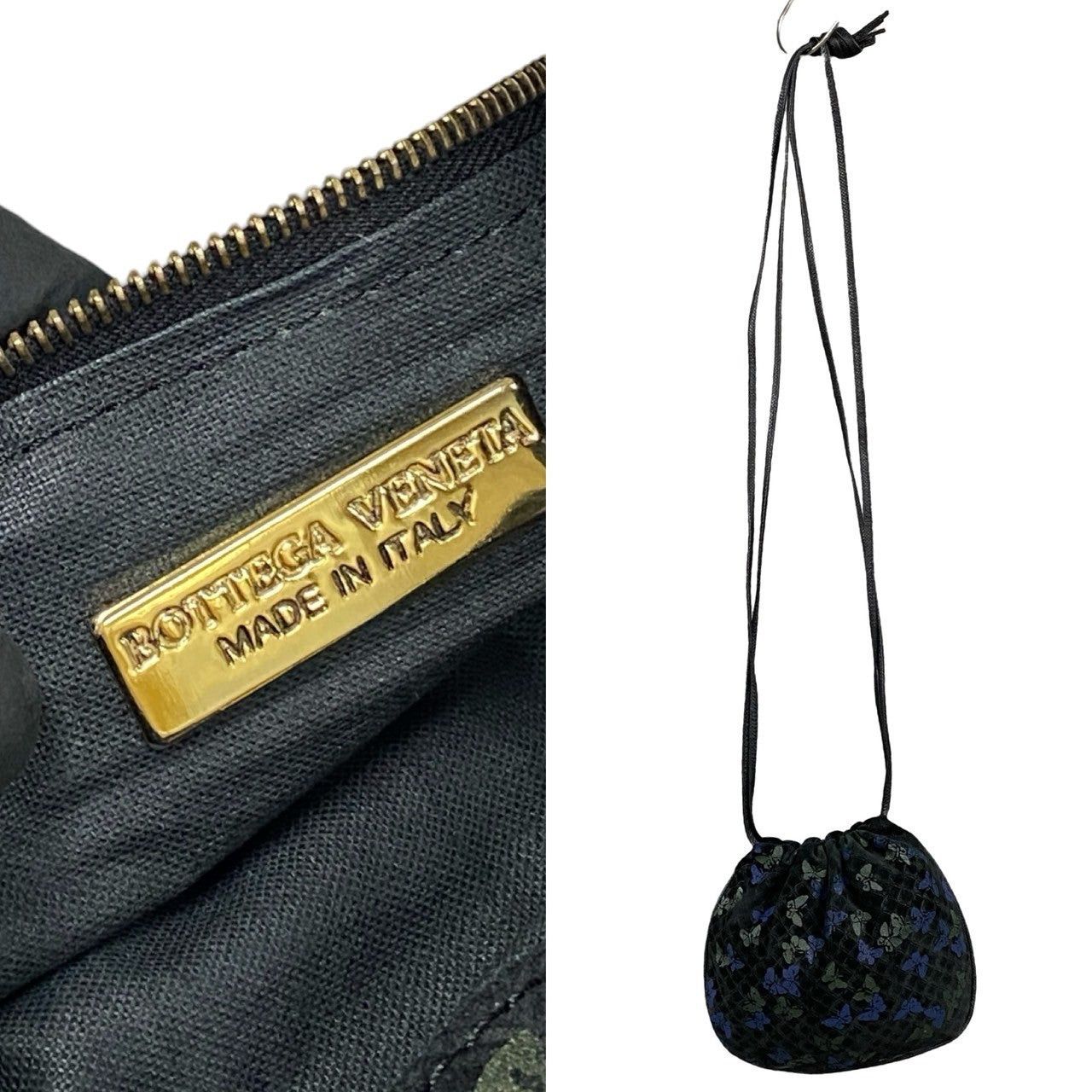 Bottega Veneta Bottega Veneta Shoulder Bag Black Leather Size ONE SIZE - 3 Thumbnail