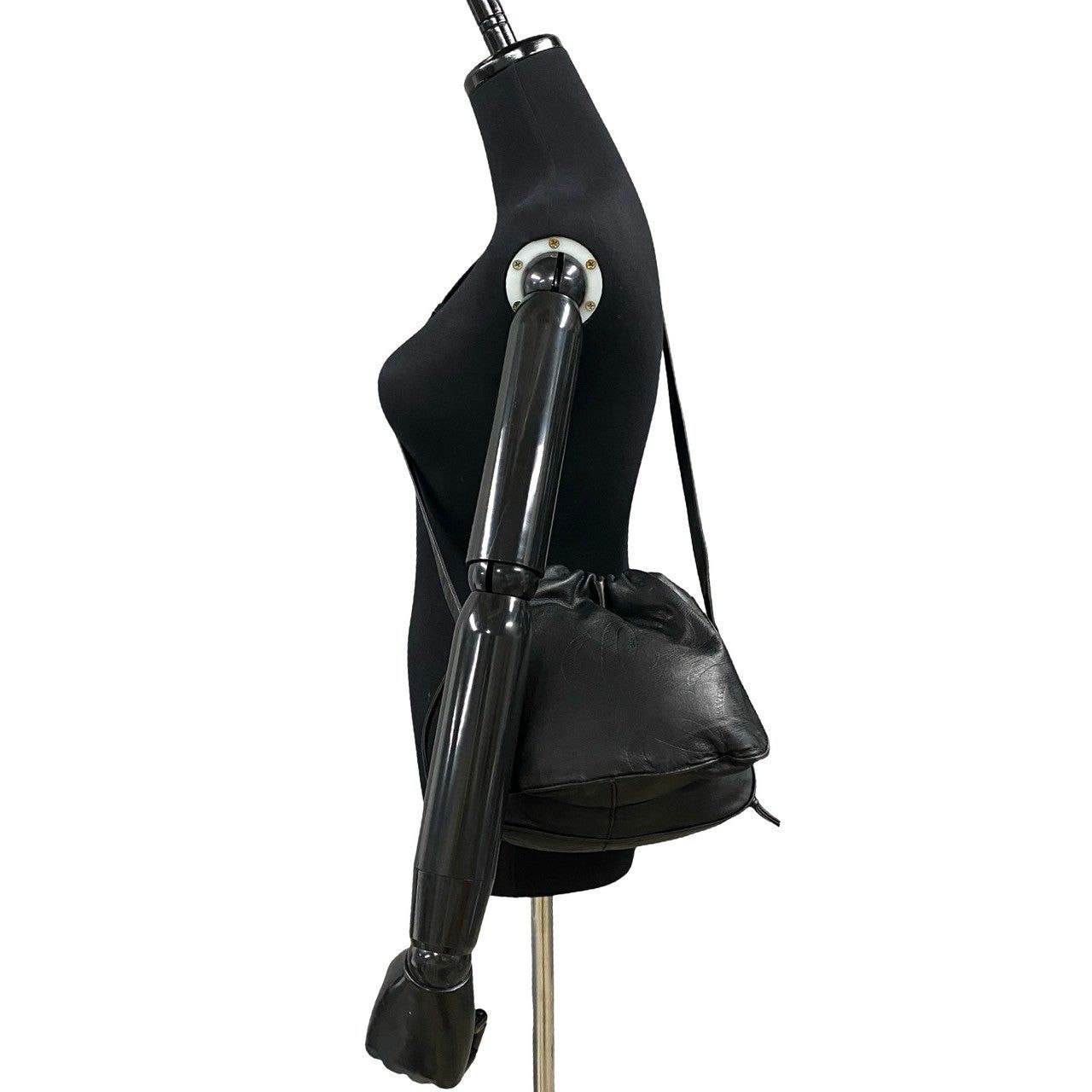 Loewe Loewe Shoulder Bag Black Leather Size ONE SIZE - 2 Thumbnail