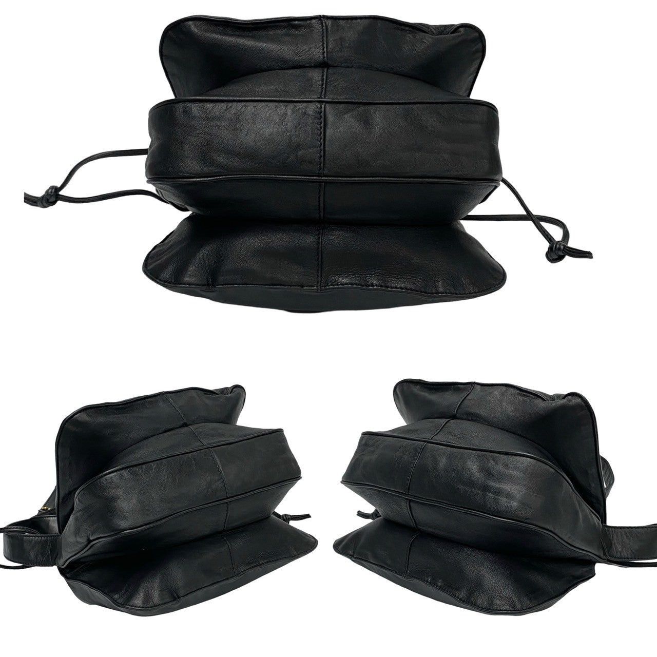 Loewe Loewe Shoulder Bag Black Leather Size ONE SIZE - 6 Thumbnail