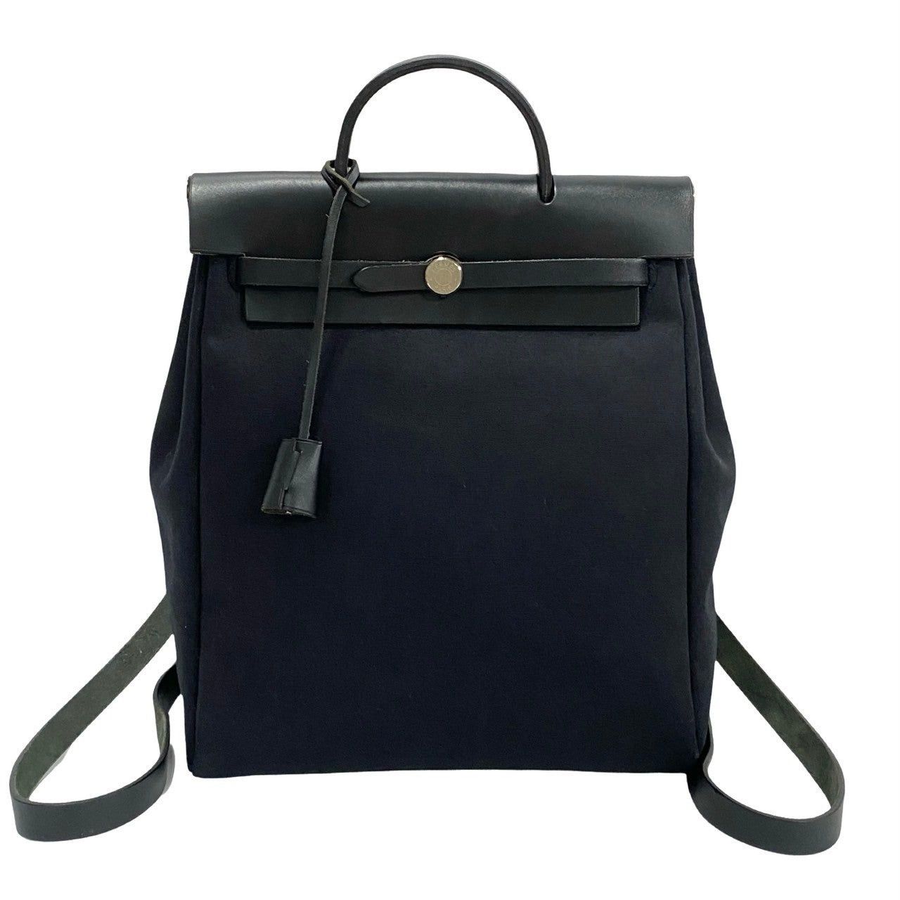 Hermes Hermes Backpack Black Leather Size ONE SIZE - 2 Thumbnail
