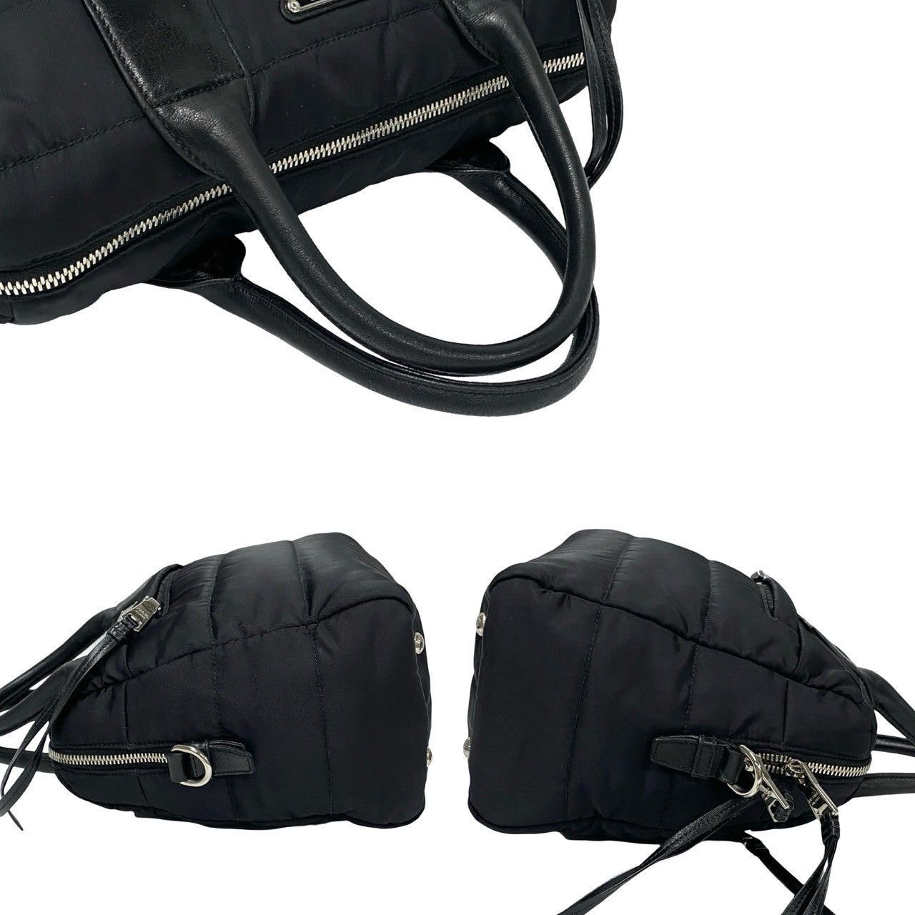 Prada Prada Shoulder Bag Black Synthetic Size ONE SIZE - 5 Thumbnail