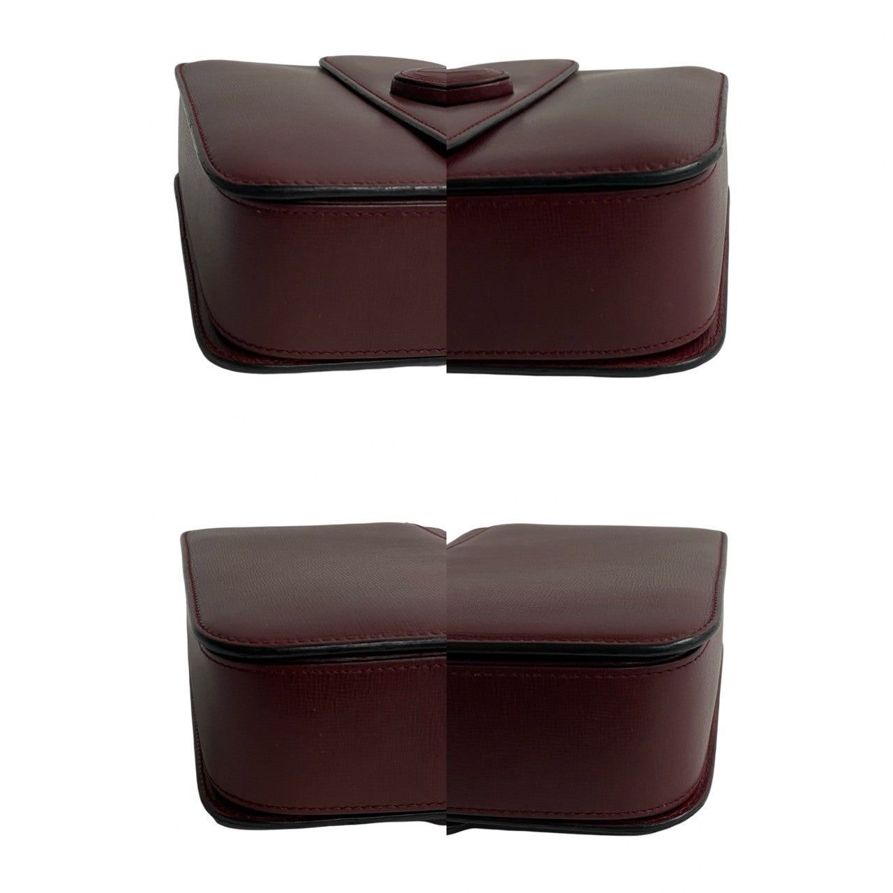 Cartier Cartier Shoulder Bag Red Leather Size ONE SIZE - 7 Thumbnail