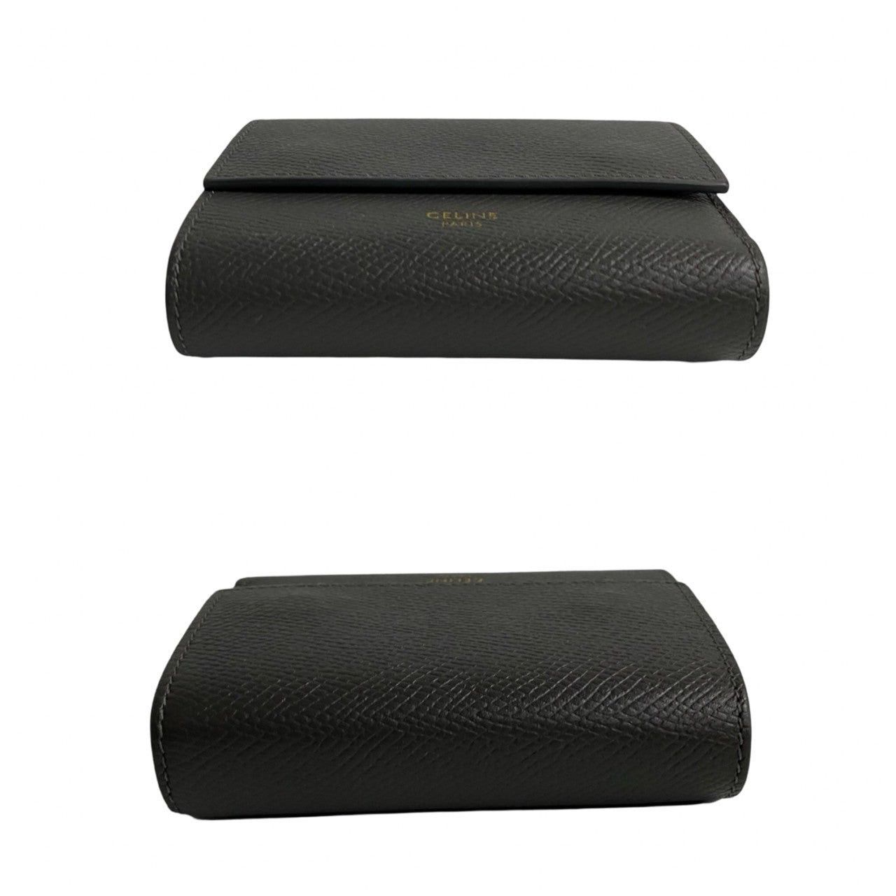 Celine Celine Wallets & Case Grey Leather Size ONE SIZE - 5 Thumbnail