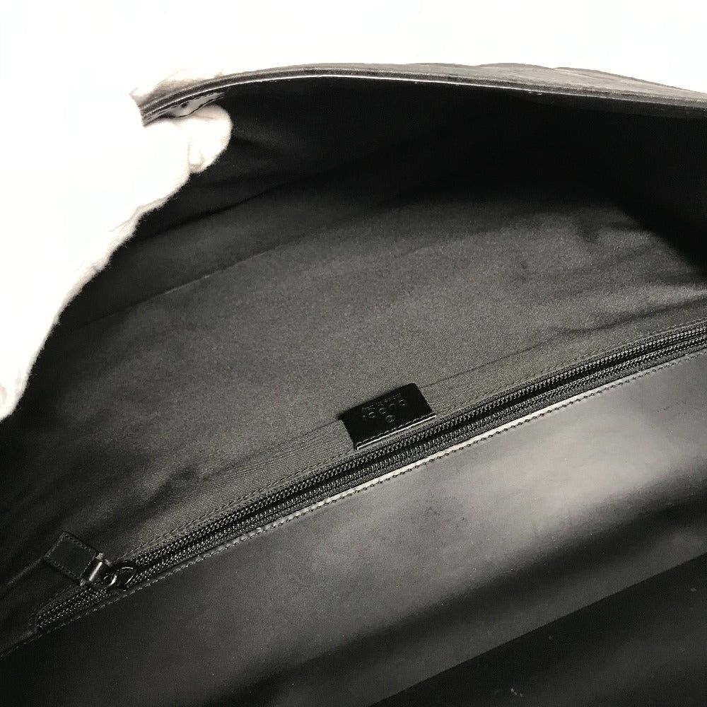 Gucci Gucci 002214 Briefcase Gg Handbag Business Bag Nylon/Leather Men Black Size ONE SIZE - 15 Thumbnail