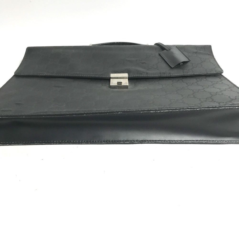 Gucci Gucci 002214 Briefcase Gg Handbag Business Bag Nylon/Leather Men Black Size ONE SIZE - 5 Thumbnail
