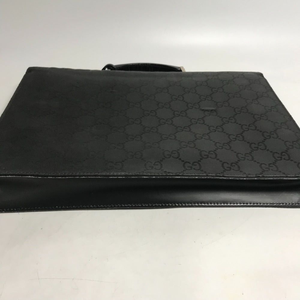 Gucci Gucci 002214 Briefcase Gg Handbag Business Bag Nylon/Leather Men Black Size ONE SIZE - 11 Thumbnail