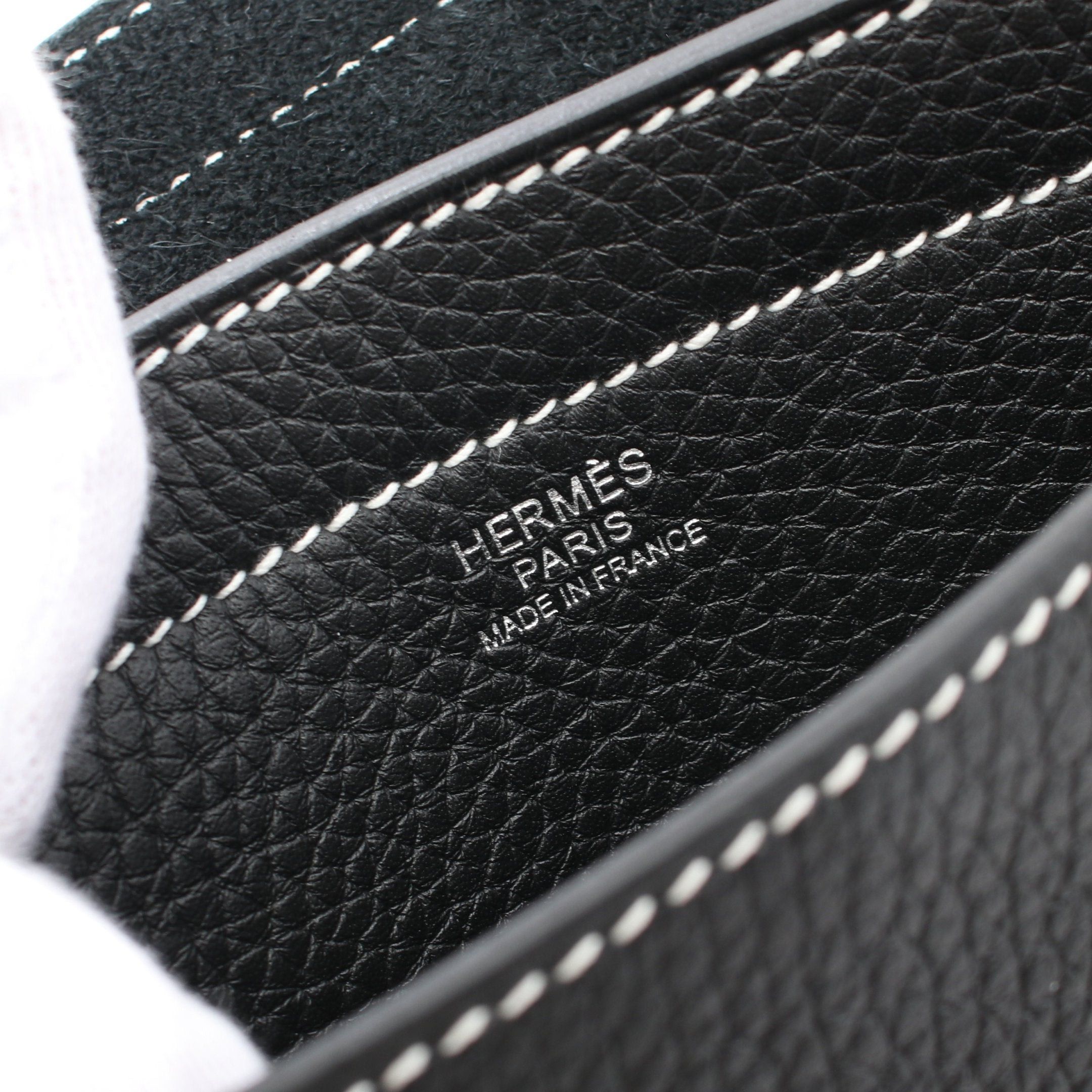Hermes Hermes Cabasserie 31 Shoulder Bag Tote Clemence Leather Black U Stamp Size ONE SIZE - 4 Thumbnail