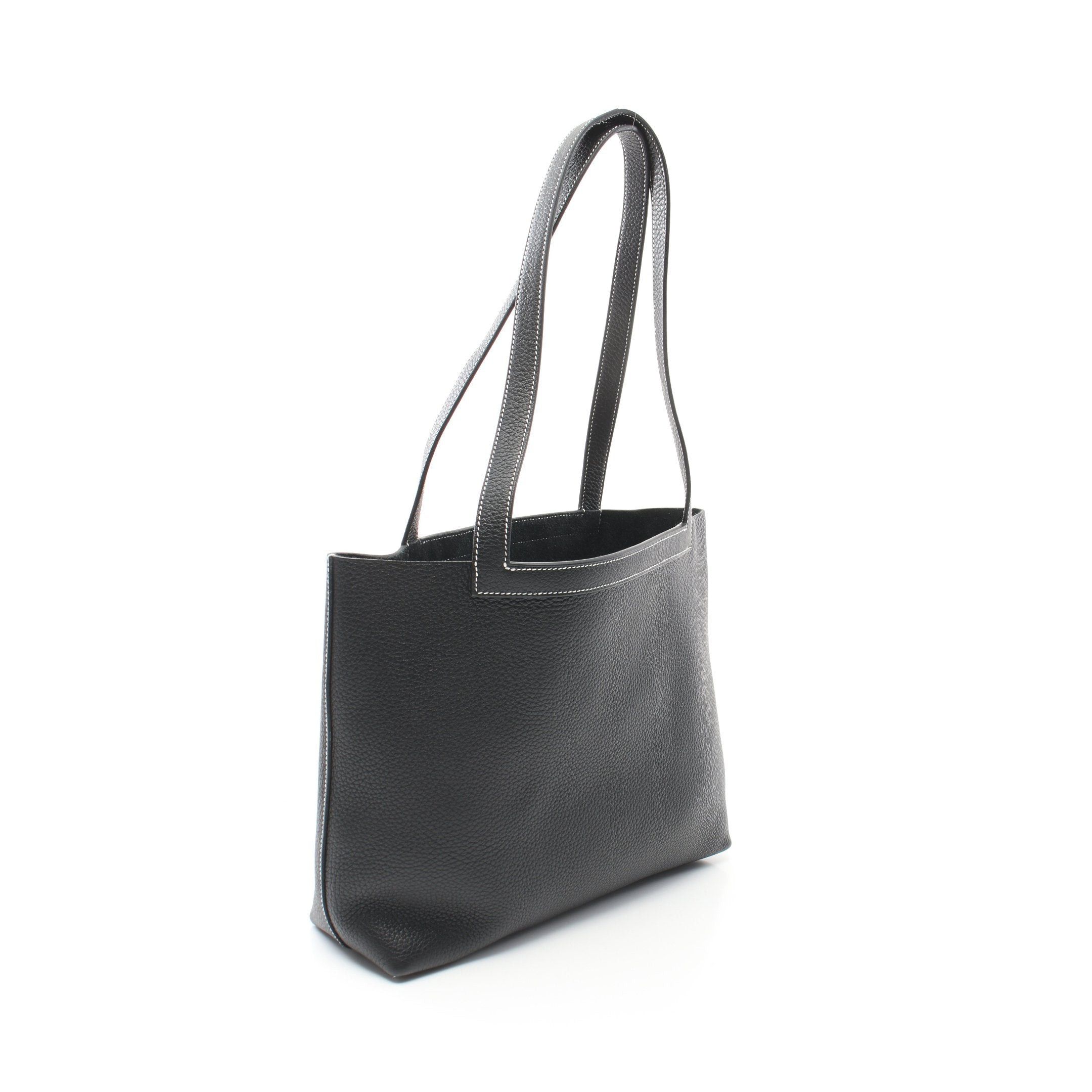 Hermes Hermes Cabasserie 31 Shoulder Bag Tote Clemence Leather Black U Stamp Size ONE SIZE - 2 Thumbnail