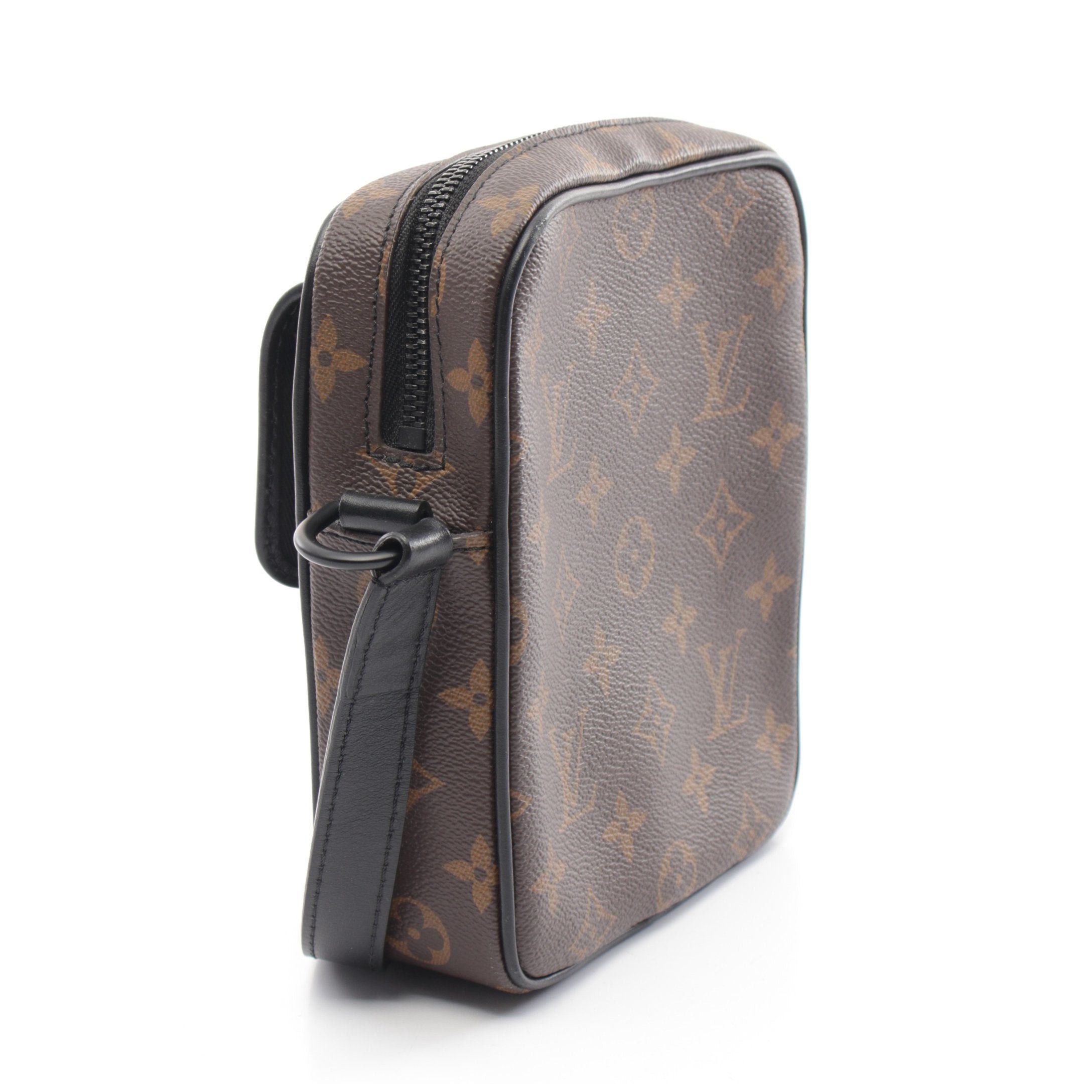 Louis Vuitton Louis Vuitton Christopher Wearable Wallet Monogram Macassar Shoulder Bag Leather Brown Black Size ONE SIZE - 2 Thumbnail