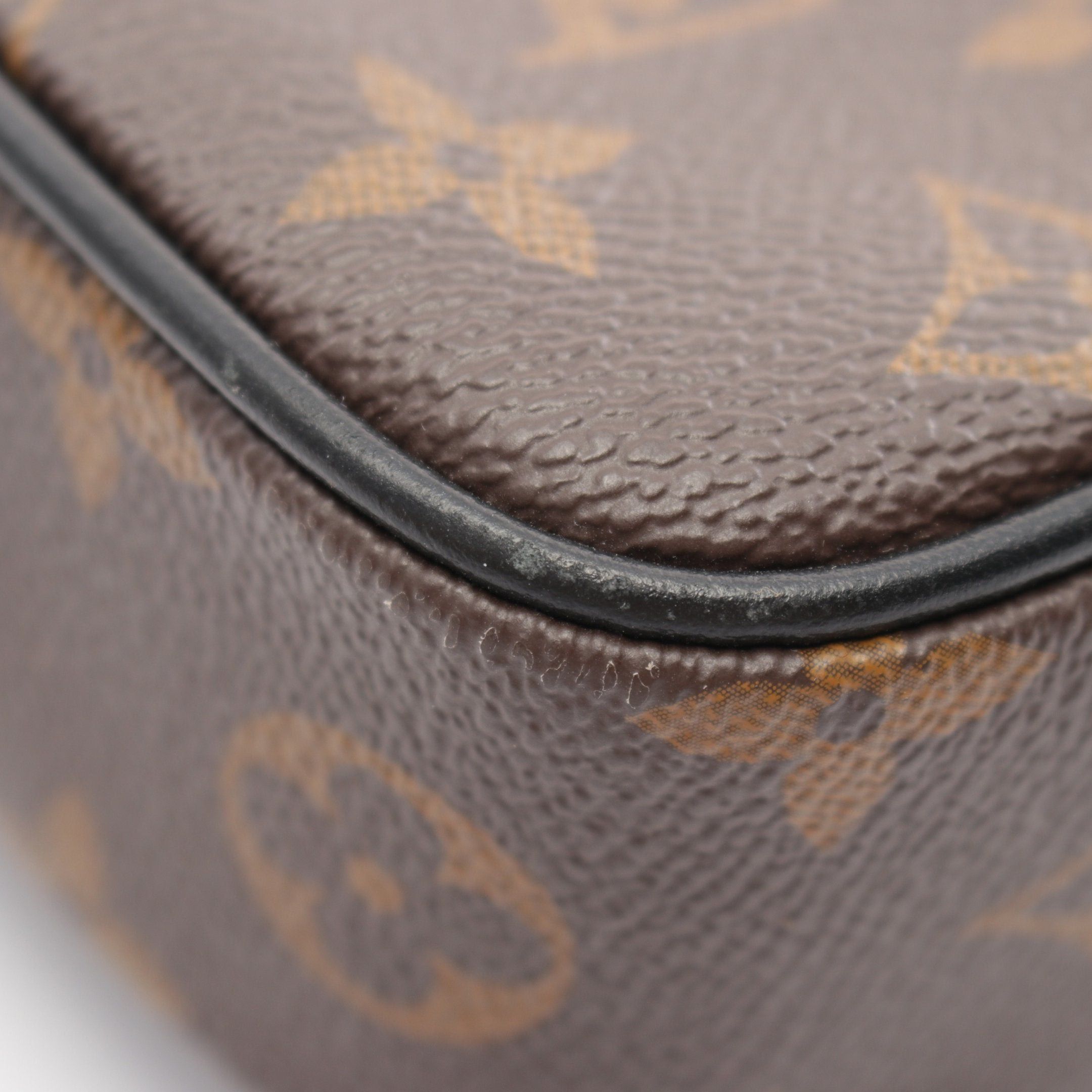 Louis Vuitton Louis Vuitton Christopher Wearable Wallet Monogram Macassar Shoulder Bag Leather Brown Black Size ONE SIZE - 6 Thumbnail