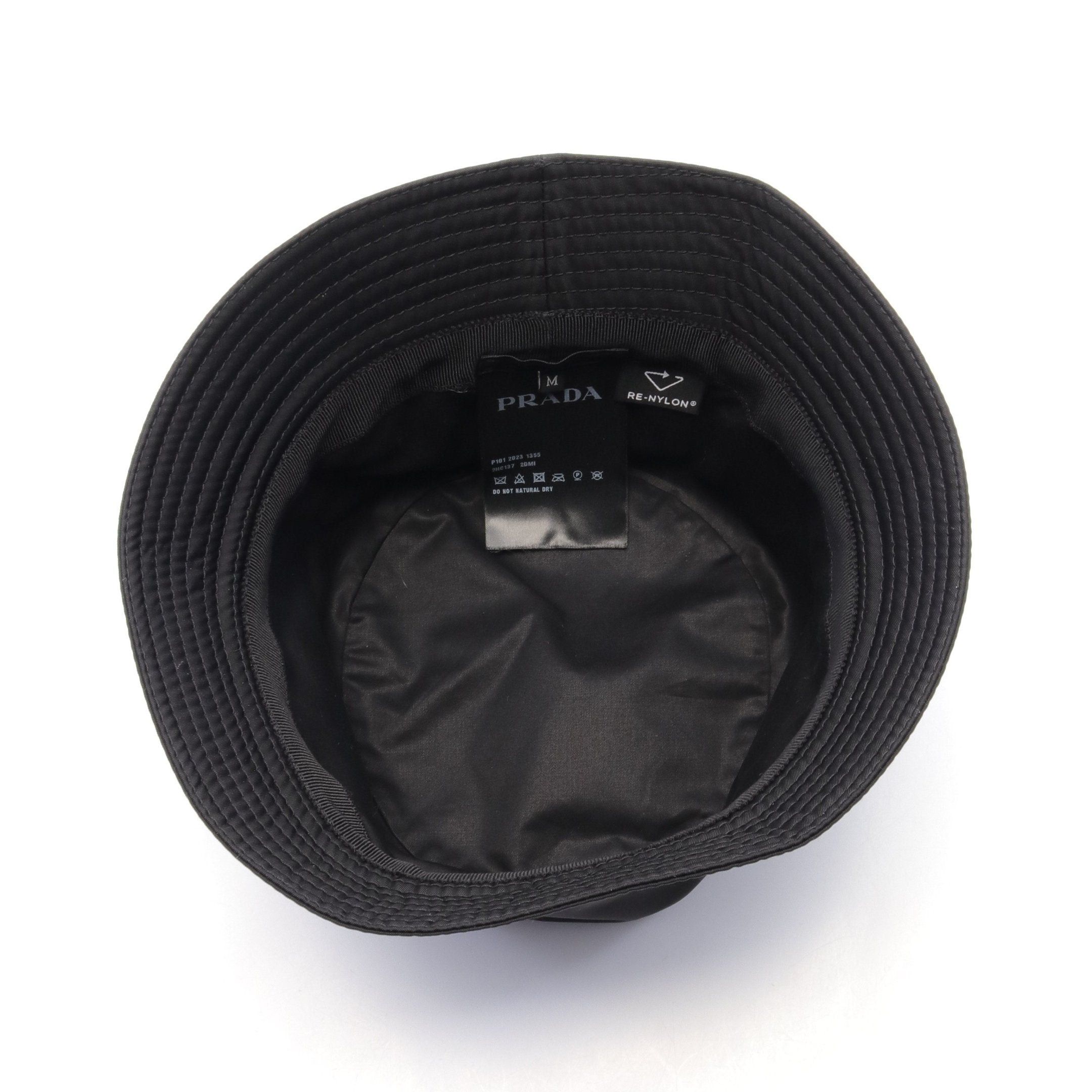 Prada Prada Bucket Hat Nylon Black Size ONE SIZE - 3 Thumbnail