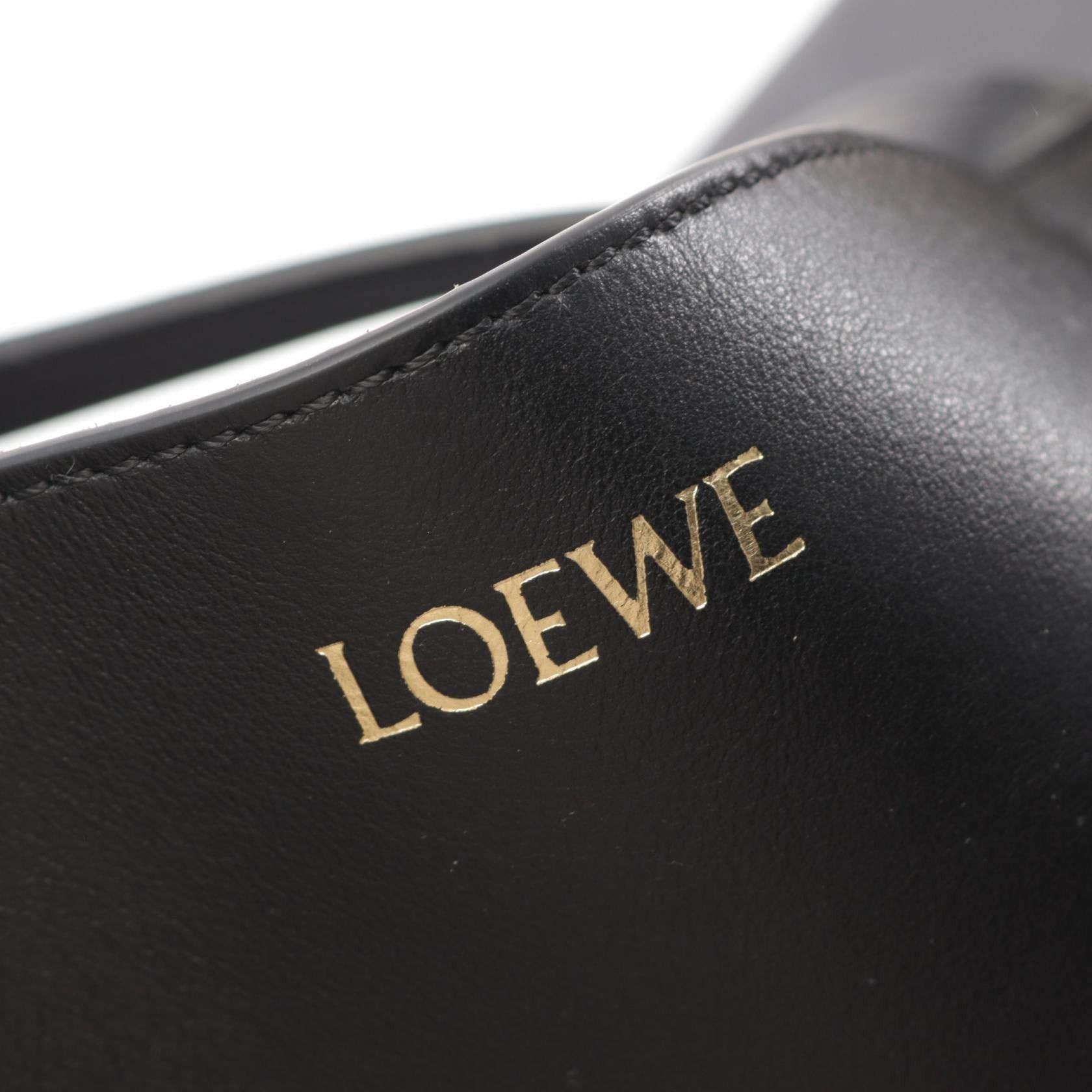 Loewe Loewe Puzzle Fold Xl Handbag Tote Bag Leather Black Size ONE SIZE - 4 Thumbnail