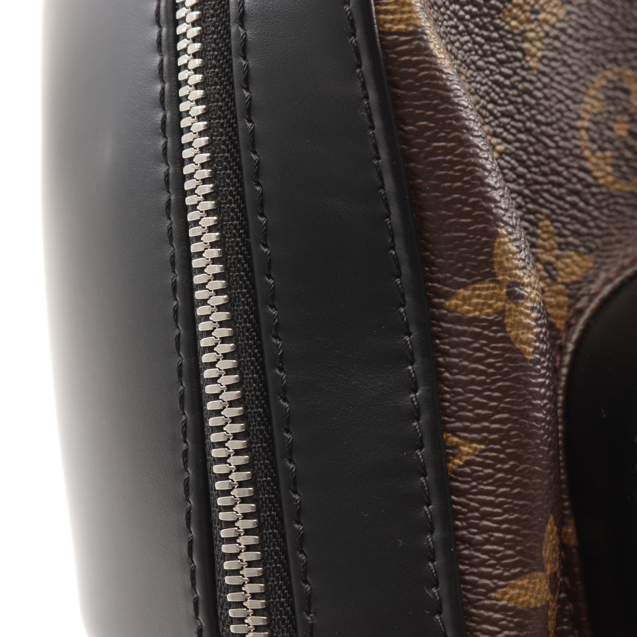 Louis Vuitton Louis Vuitton Josh Monogram Macassar Backpack Rucksack Leather Brown Black Size ONE SIZE - 12 Thumbnail