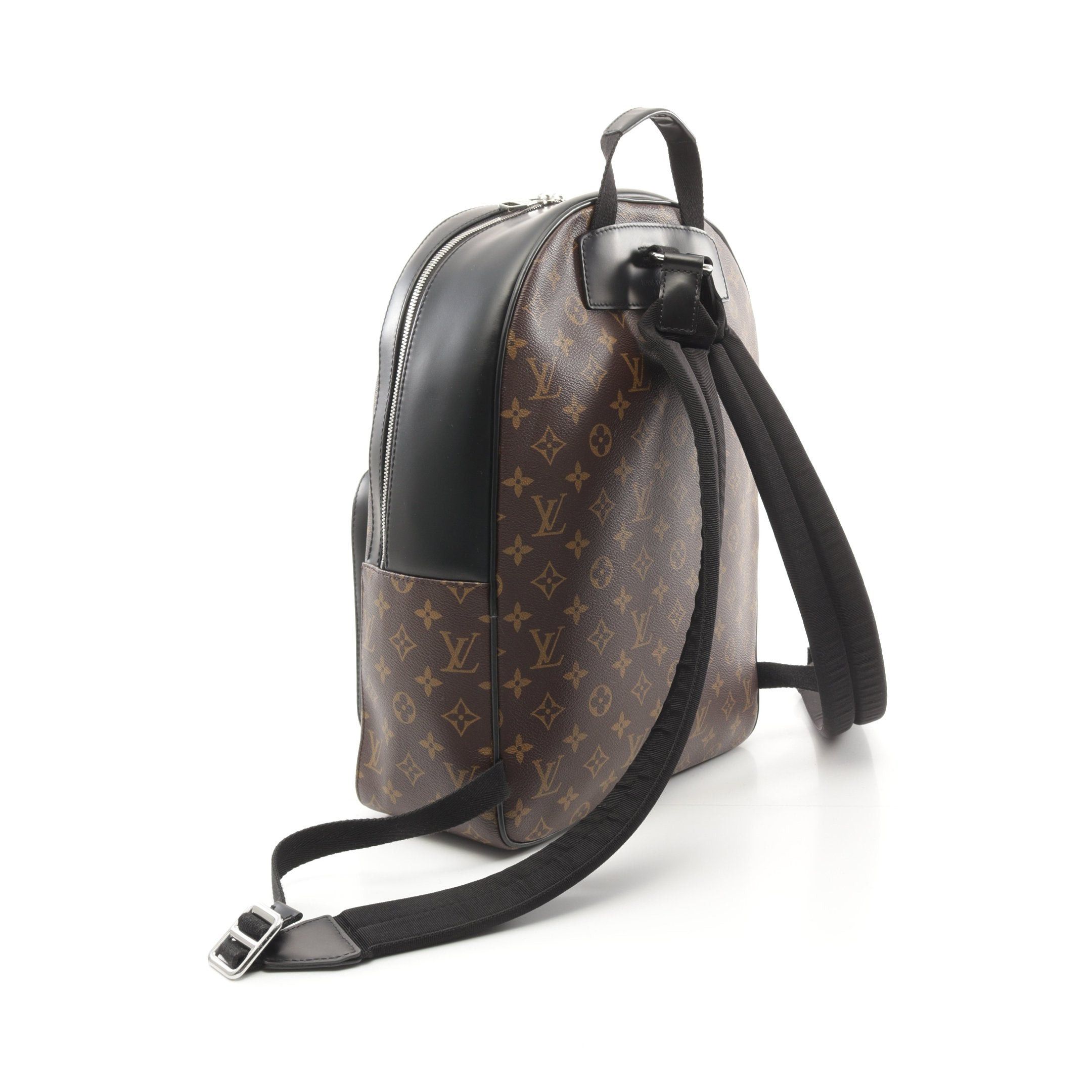 Louis Vuitton Louis Vuitton Josh Monogram Macassar Backpack Rucksack Leather Brown Black Size ONE SIZE - 2 Thumbnail