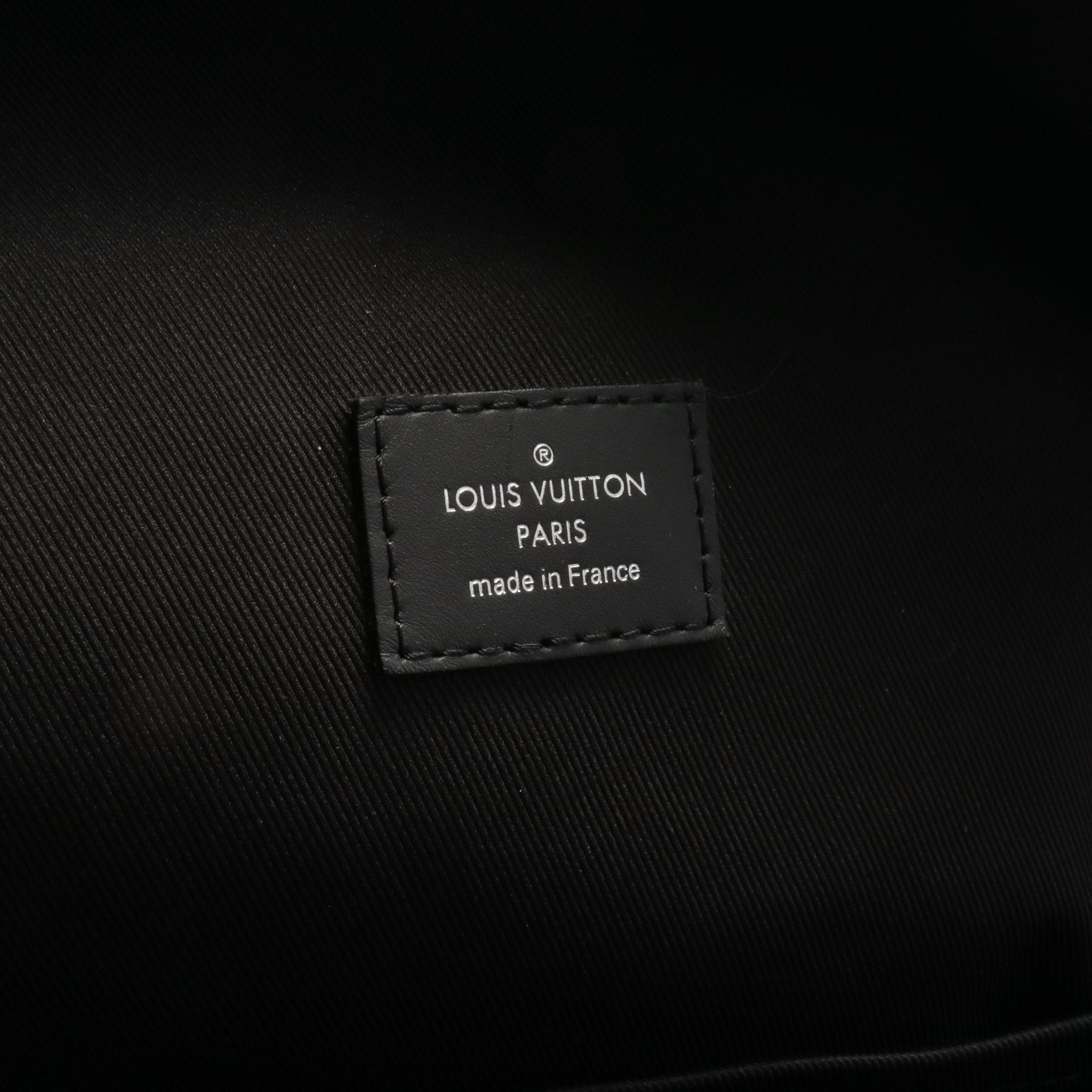 Louis Vuitton Louis Vuitton Apollo Monogram Eclipse Backpack Rucksack Leather Black Size ONE SIZE - 4 Thumbnail