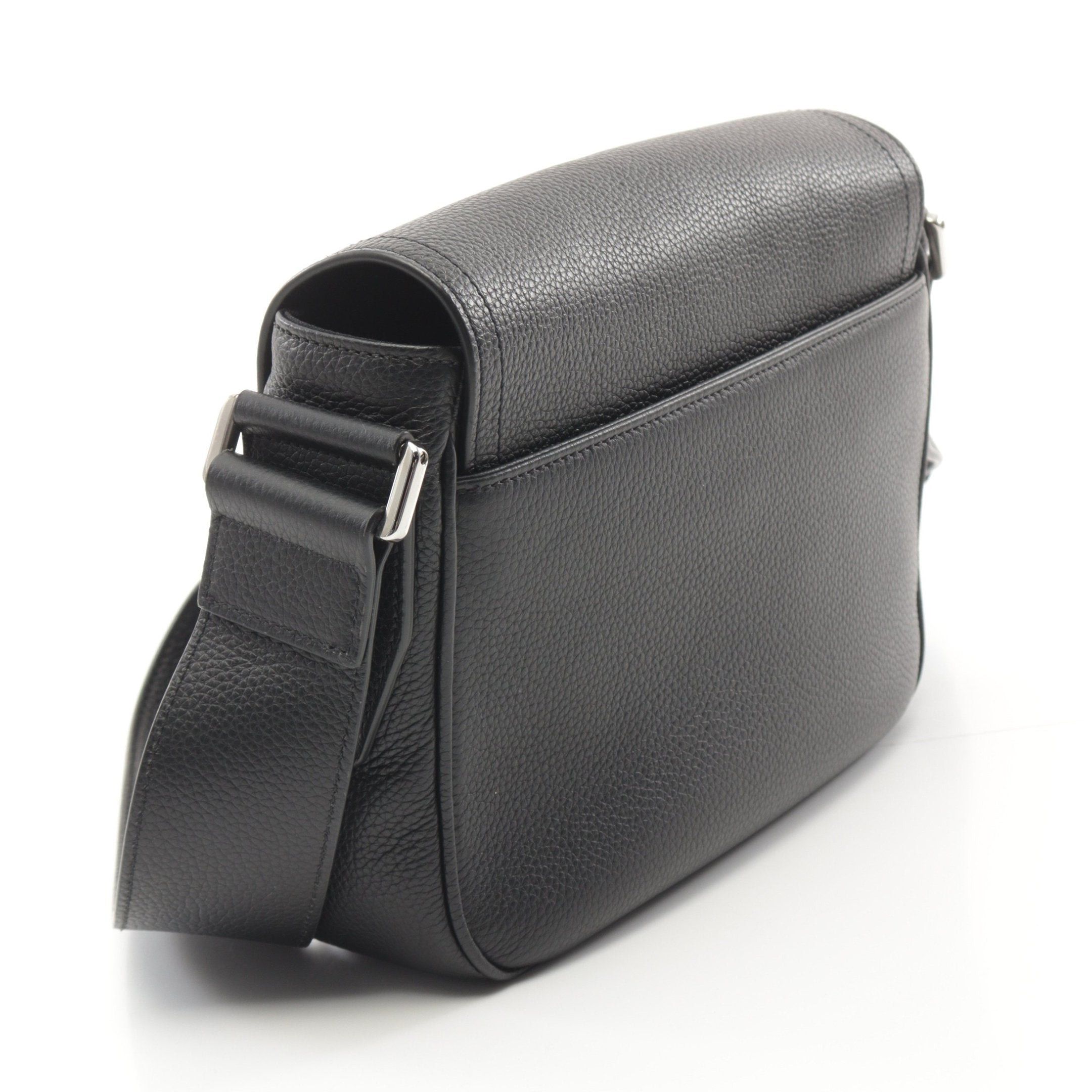 Dior Dior Saddle Messenger Shoulder Bag Leather Black Size ONE SIZE - 2 Thumbnail