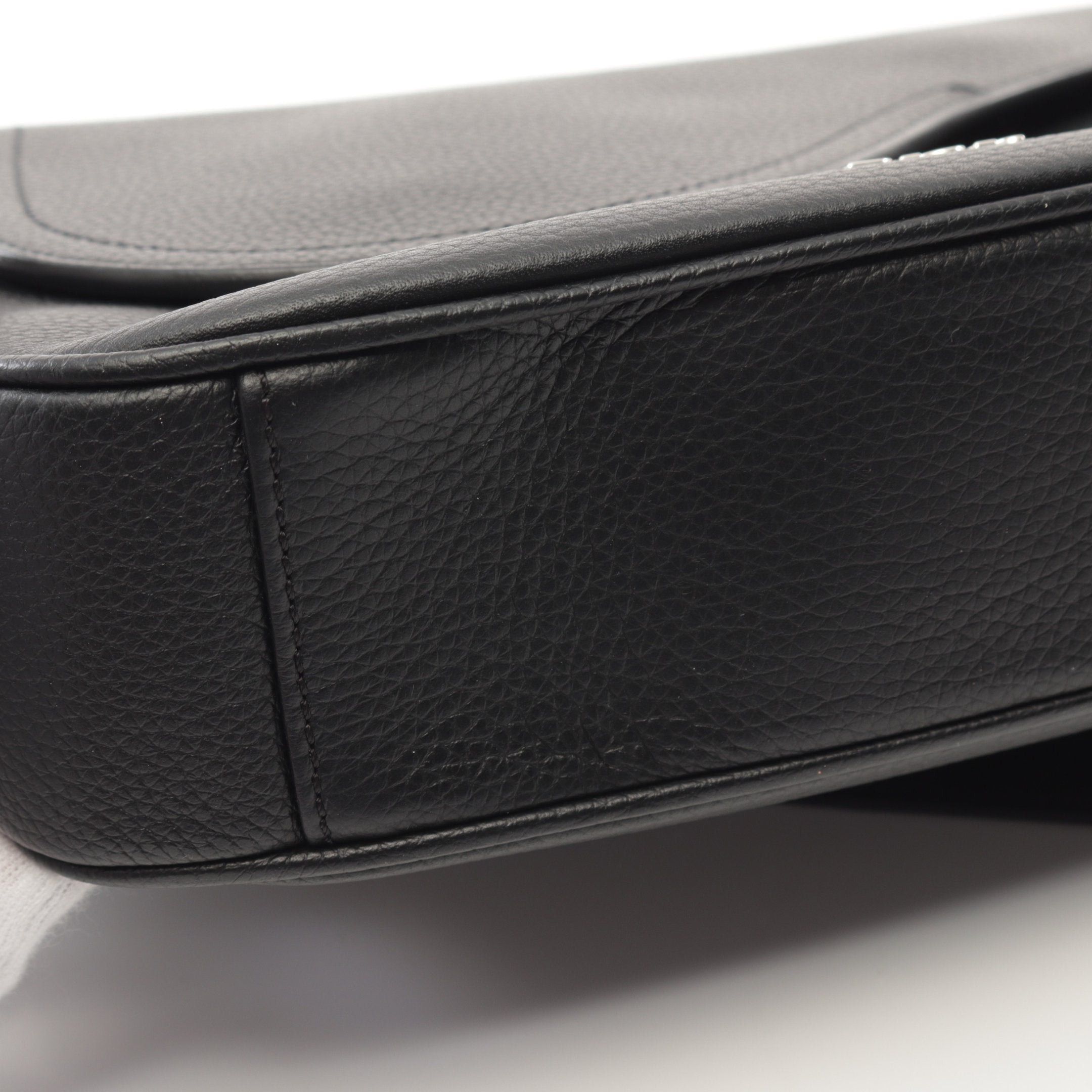 Dior Dior Saddle Messenger Shoulder Bag Leather Black Size ONE SIZE - 5 Thumbnail