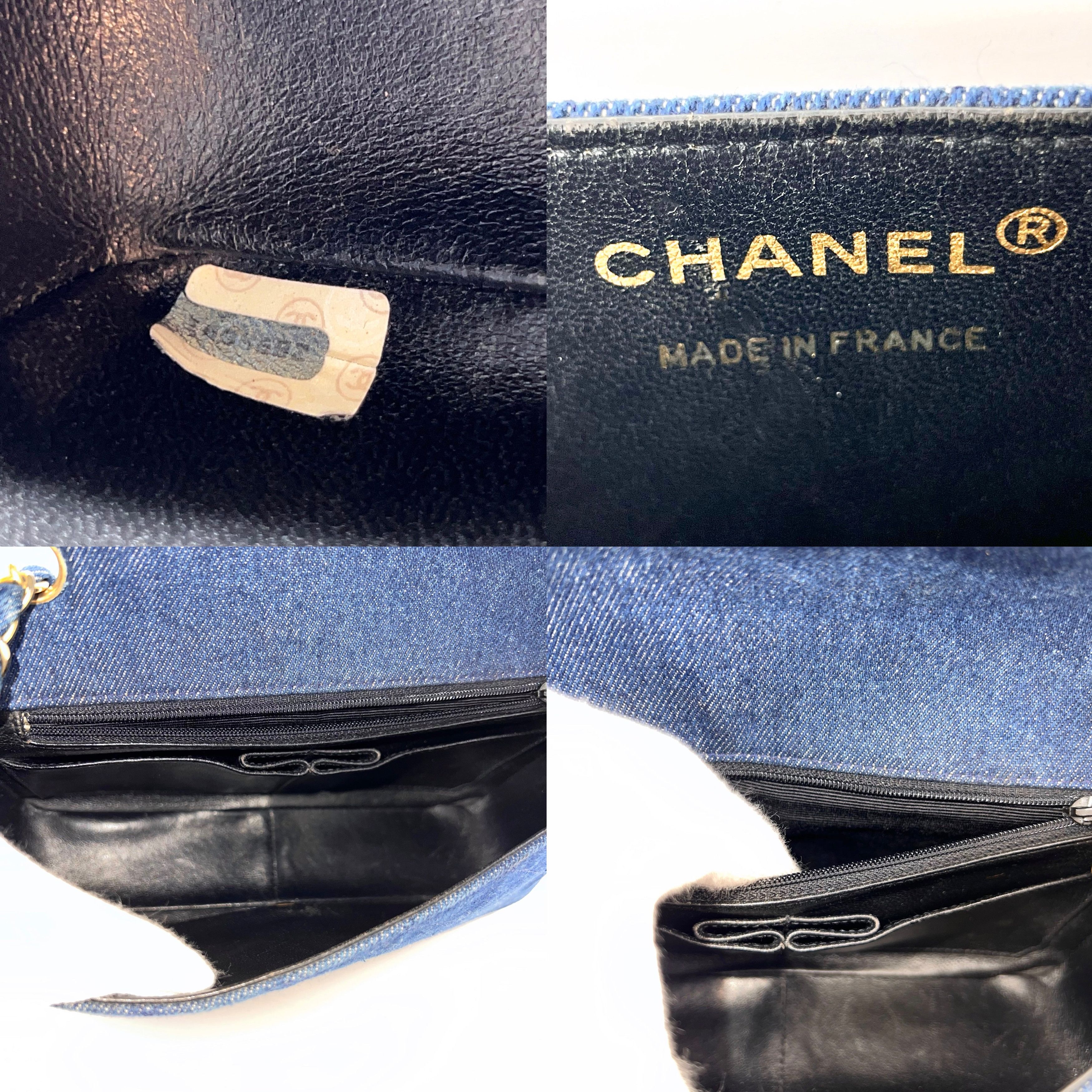 Chanel Chanel Matelasse Denim Full Flap Chain Shoulder Bag Size ONE SIZE - 12 Thumbnail