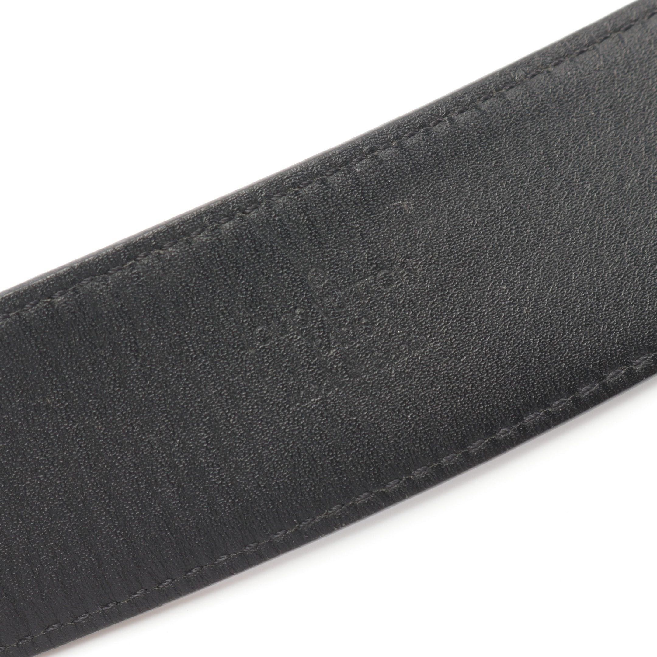Louis Vuitton Louis Vuitton Ceinture Lv Initial Damier Graphite Belt Black Size ONE SIZE - 4 Thumbnail
