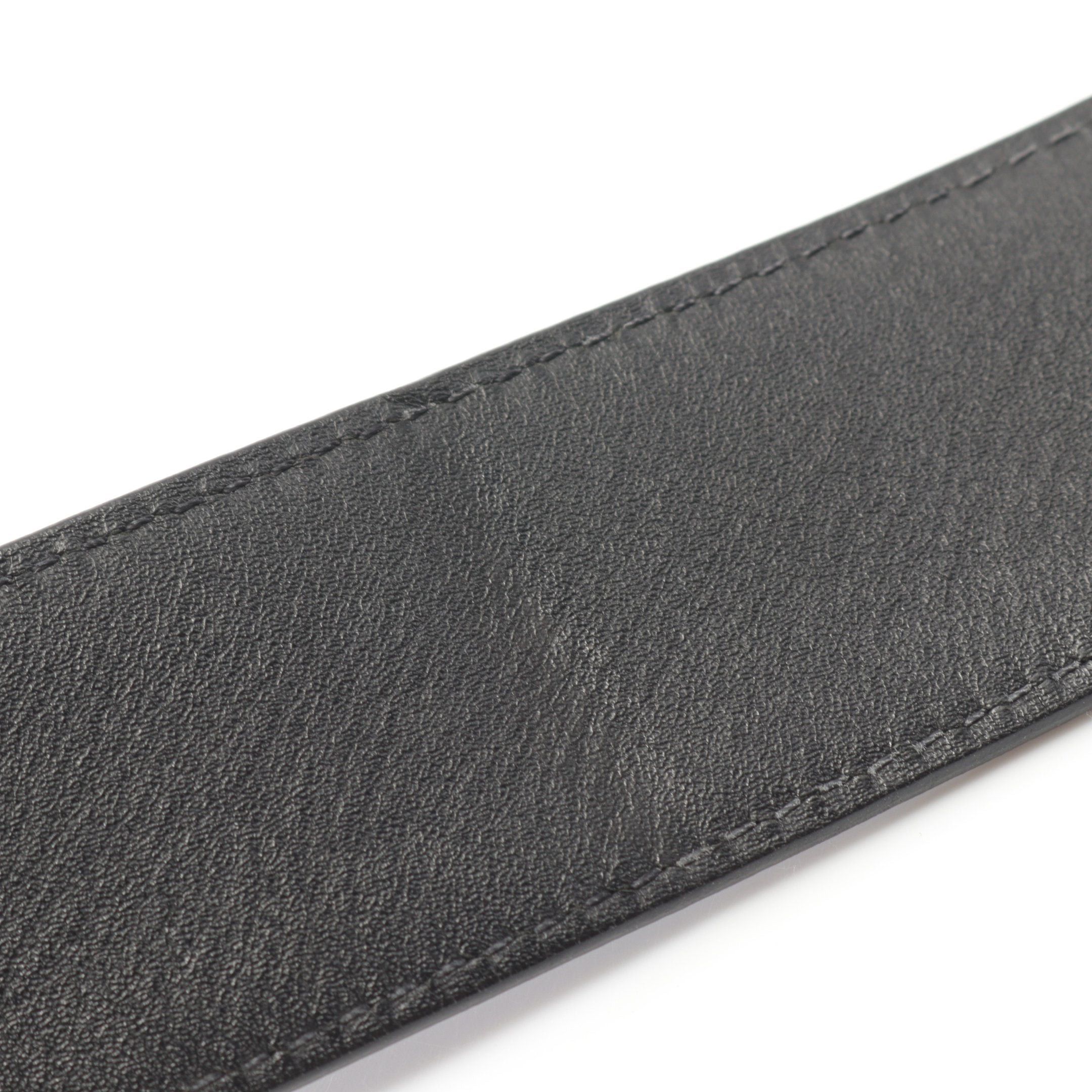 Louis Vuitton Louis Vuitton Ceinture Lv Initial Damier Graphite Belt Black Size ONE SIZE - 7 Thumbnail