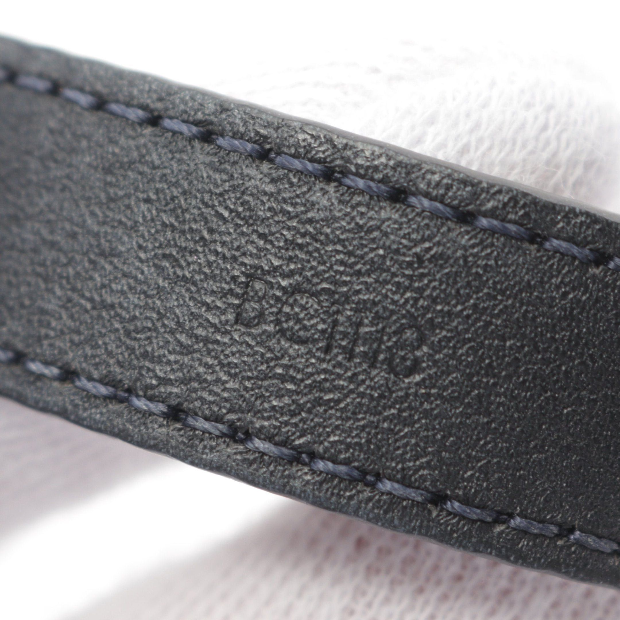 Louis Vuitton Louis Vuitton Monogram Ink Bracelet Leather Navy Black Size ONE SIZE - 5 Thumbnail