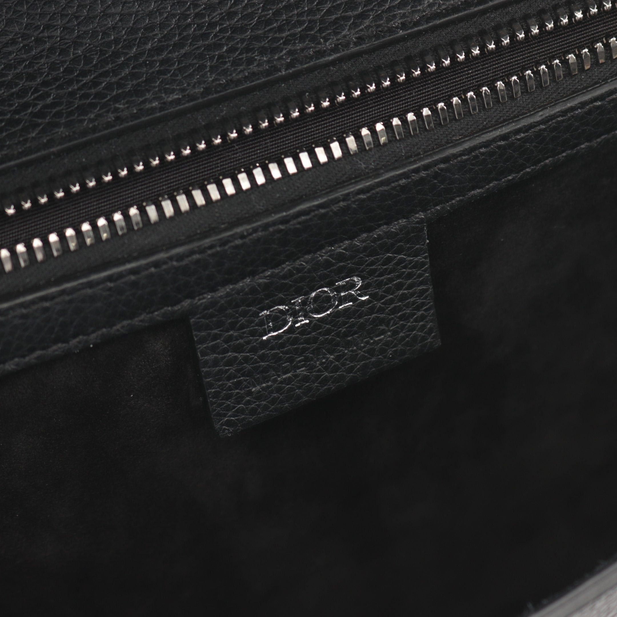 Dior Dior Eliete Elite Business Bag Briefcase Leather Black Size ONE SIZE - 4 Thumbnail