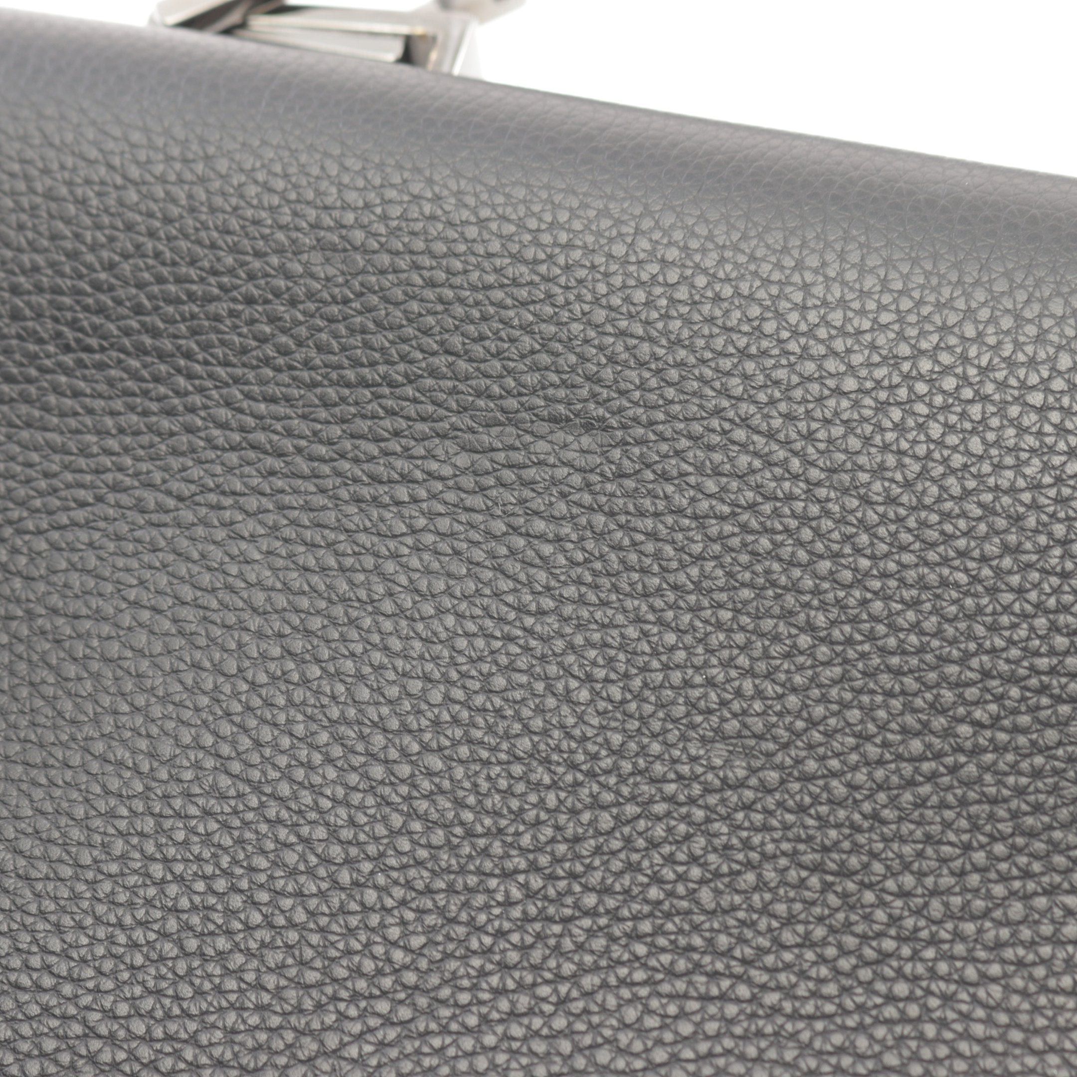 Dior Dior Eliete Elite Business Bag Briefcase Leather Black Size ONE SIZE - 5 Thumbnail