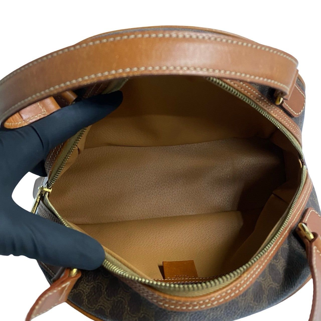 Celine Celine Handbag Brown Leather Size ONE SIZE - 8 Thumbnail