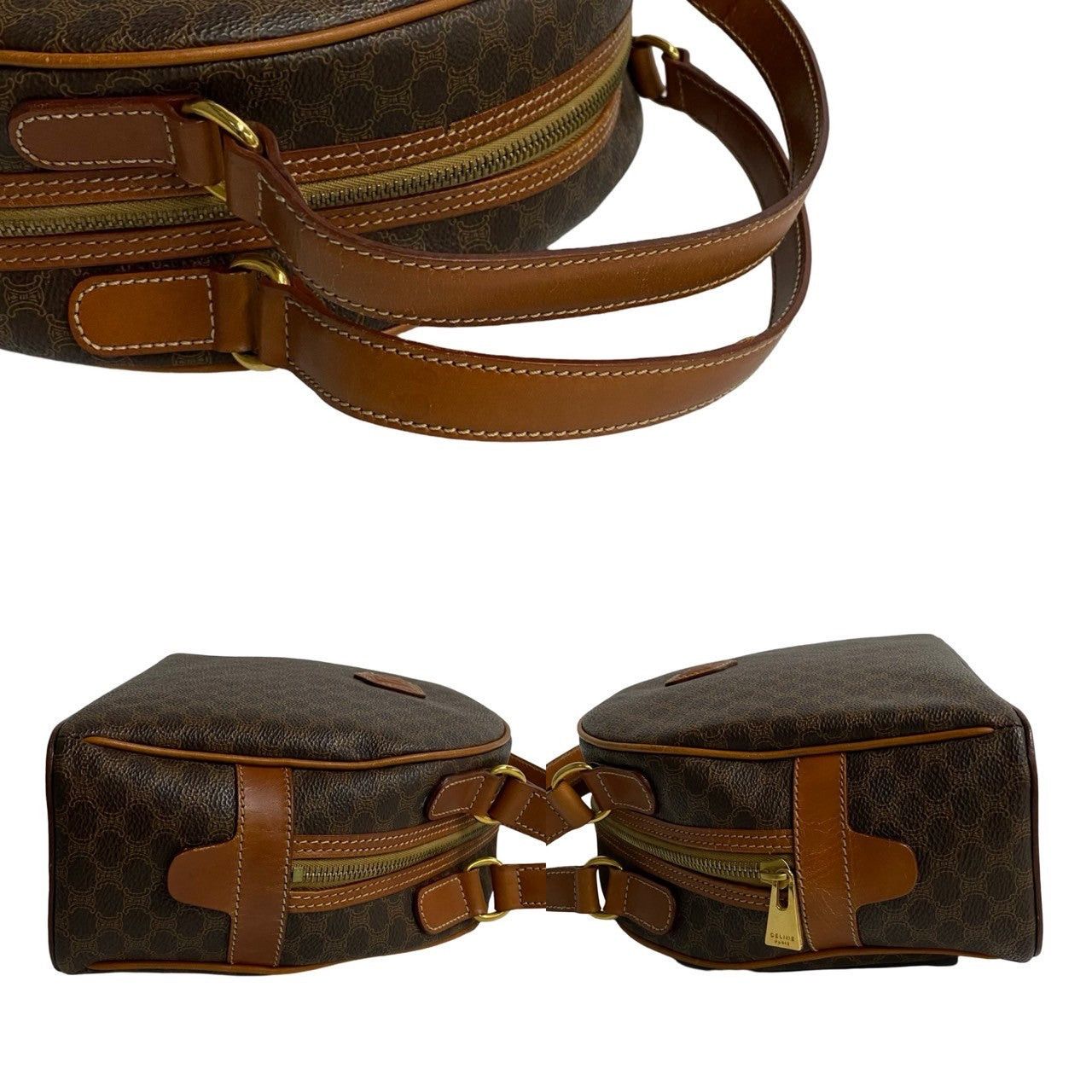 Celine Celine Handbag Brown Leather Size ONE SIZE - 5 Thumbnail