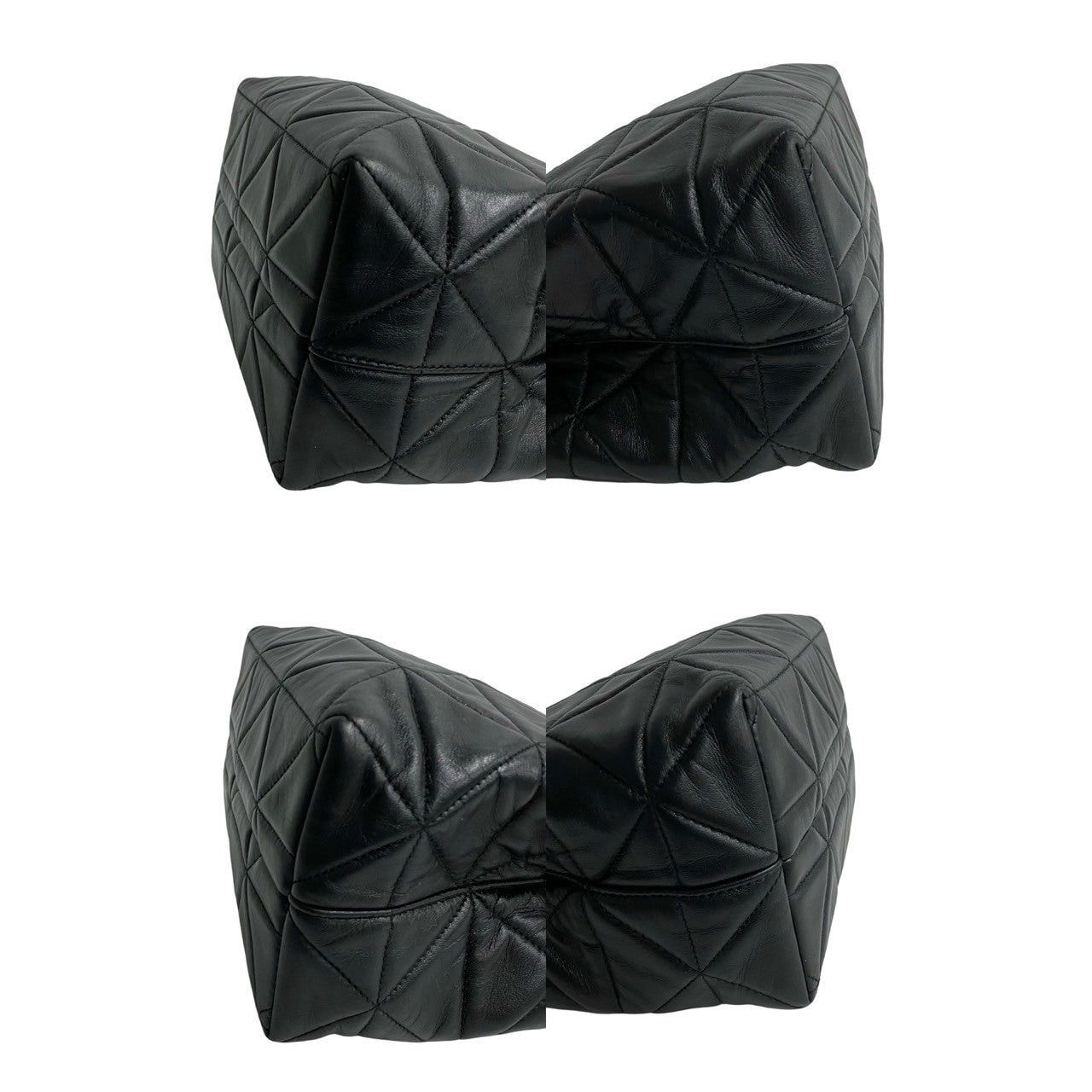 Prada Prada Tote Bag Black Leather Size ONE SIZE - 6 Thumbnail