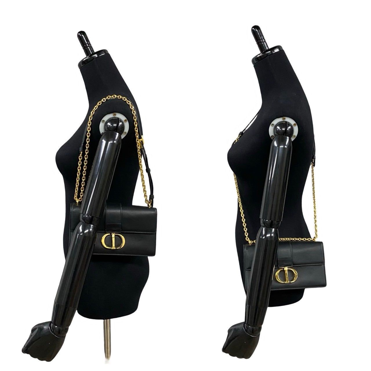 Dior Dior Shoulder Bag Black Leather Size ONE SIZE - 2 Thumbnail