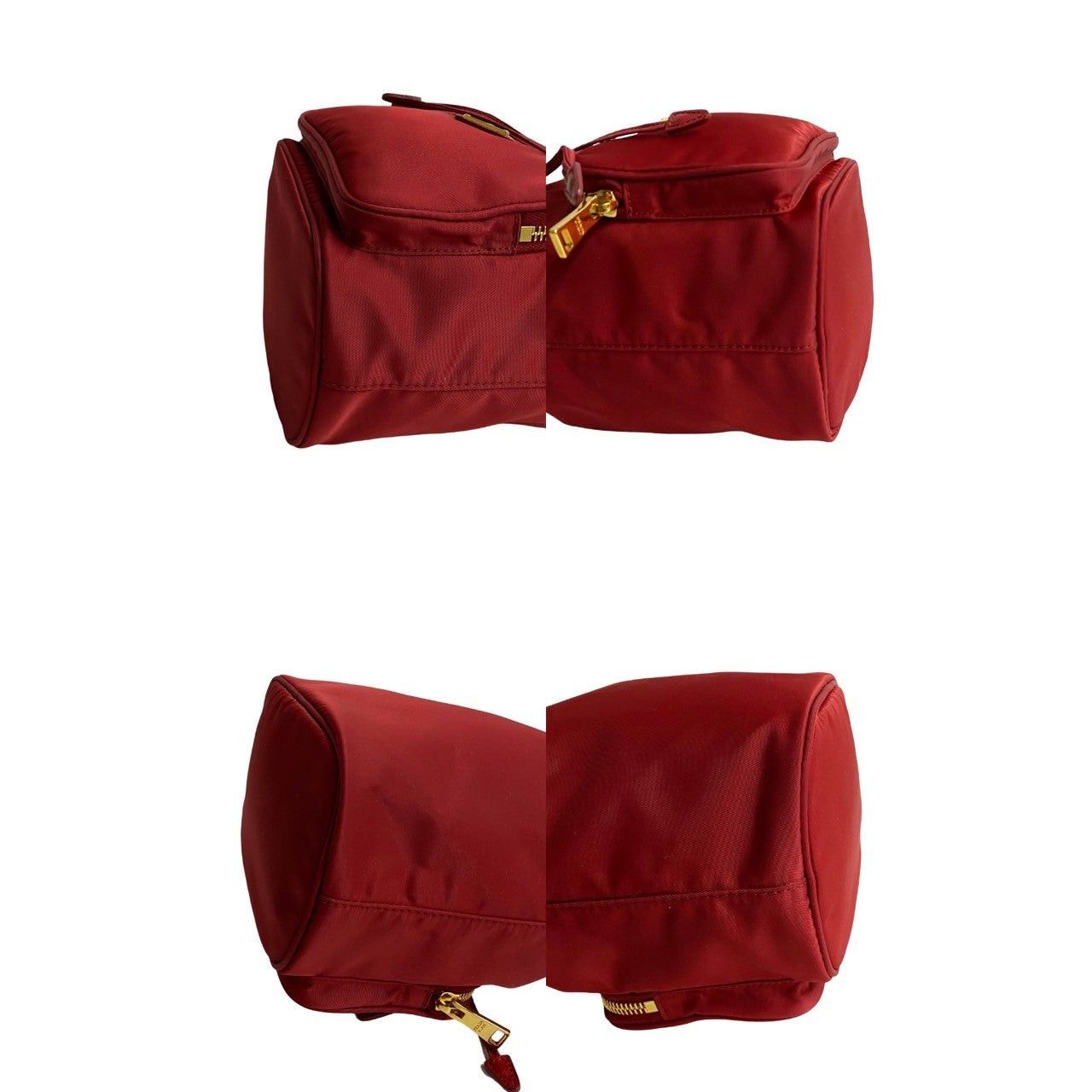 Prada Prada Shoulder Bag Red Leather Size ONE SIZE - 7 Thumbnail