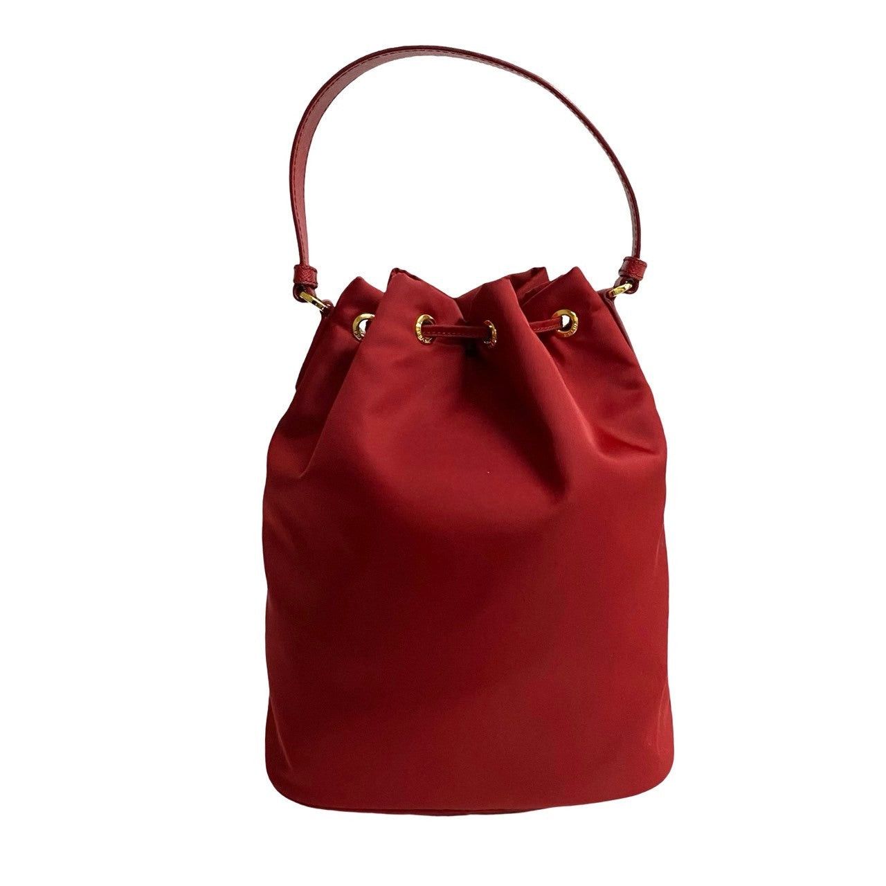 Prada Prada Shoulder Bag Red Leather Size ONE SIZE - 4 Thumbnail