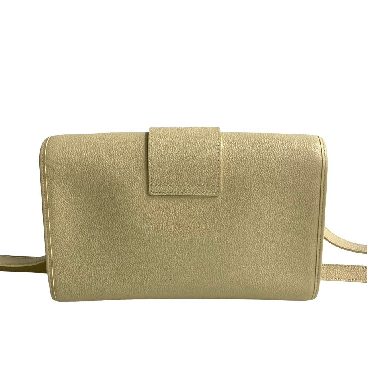 Yves Saint Laurent Yves Saint Laurent Shoulder Bag White Leather Size ONE SIZE - 4 Thumbnail