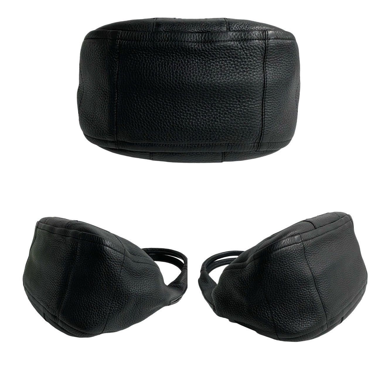 Salvatore Ferragamo Salvatore Ferragamo Handbag Black Leather Size ONE SIZE - 6 Thumbnail
