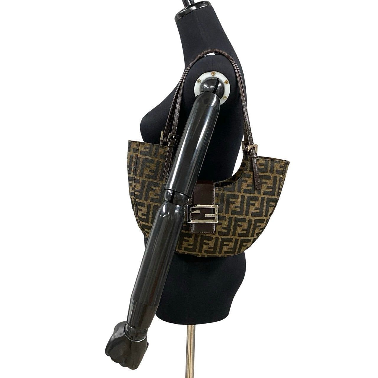 Fendi Fendi Tote Bag Brown Leather Size ONE SIZE - 2 Thumbnail