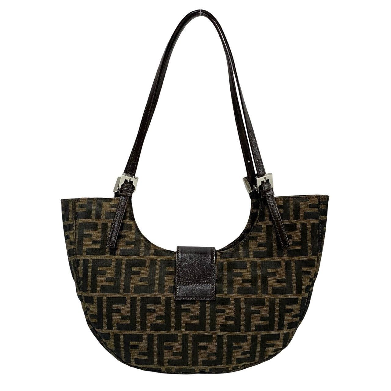 Fendi Fendi Tote Bag Brown Leather Size ONE SIZE - 4 Thumbnail